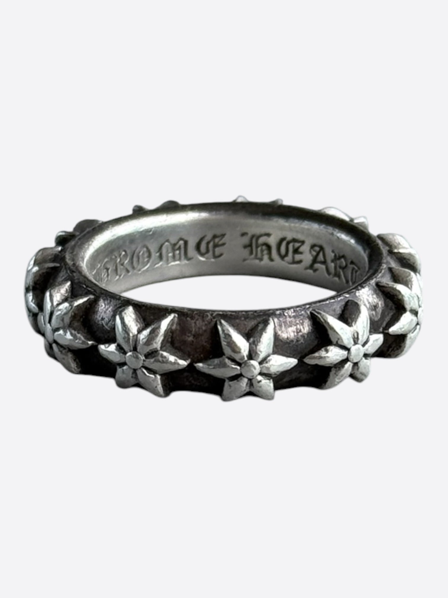 Chrome Hearts Silver Star Band Ring – Savonches