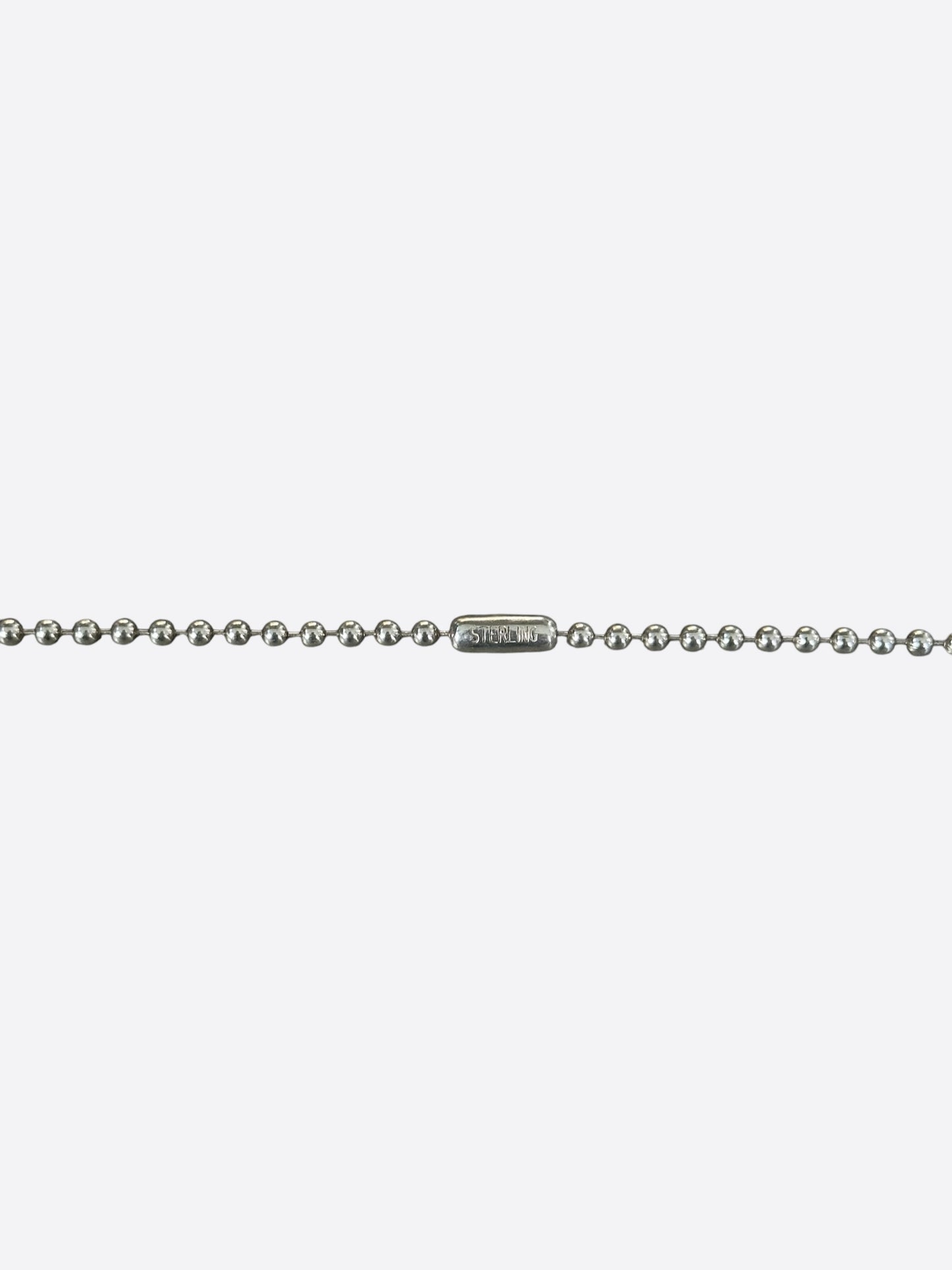 Chrome Hearts Silver Ball Chain