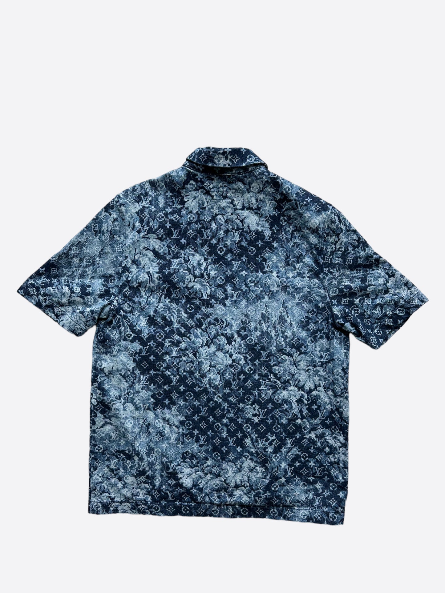 Louis Vuitton Monogram Tapestry Button Up Shirt