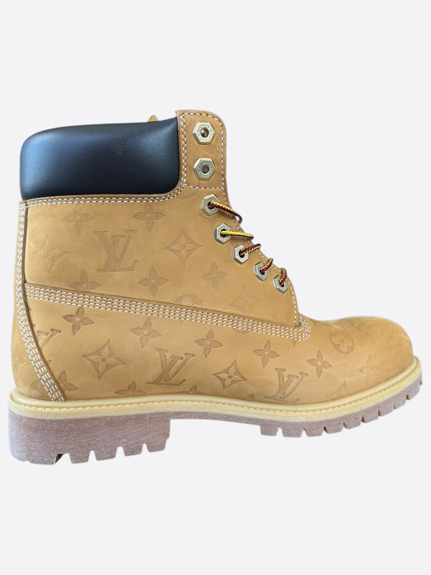 Louis Vuitton Timberland Wheat Monogram Boots