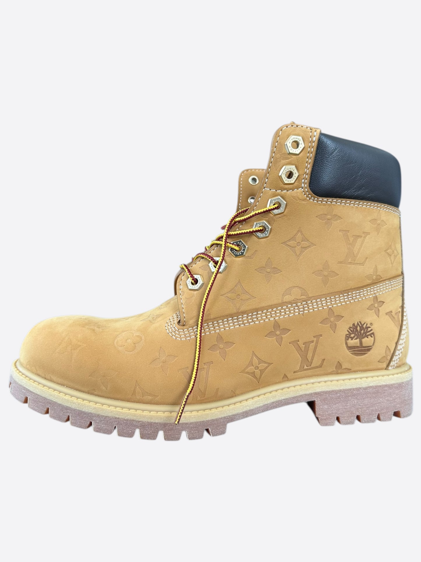 Louis Vuitton Timberland Wheat Monogram Boots