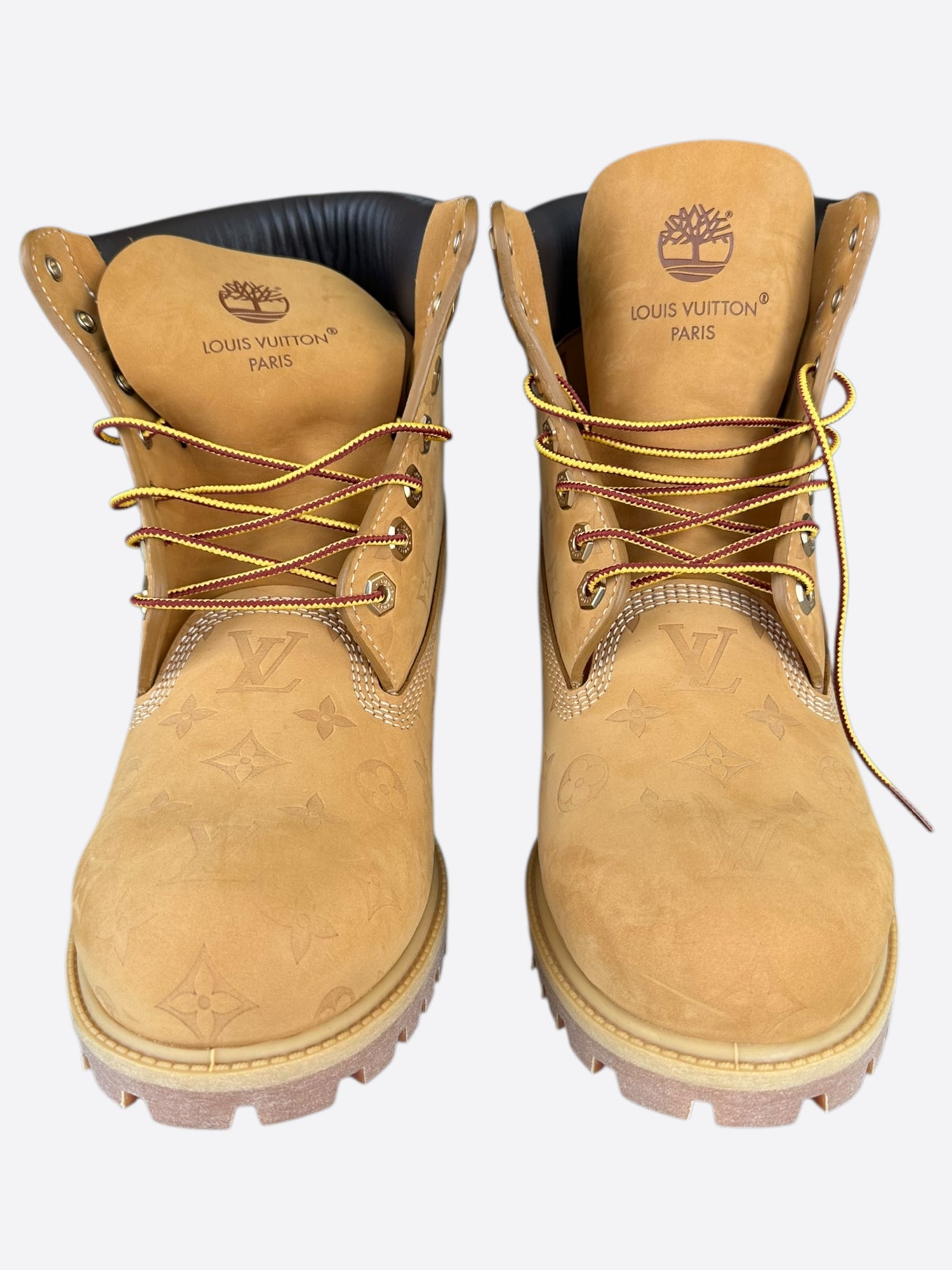 Louis Vuitton Timberland Wheat Monogram Boots