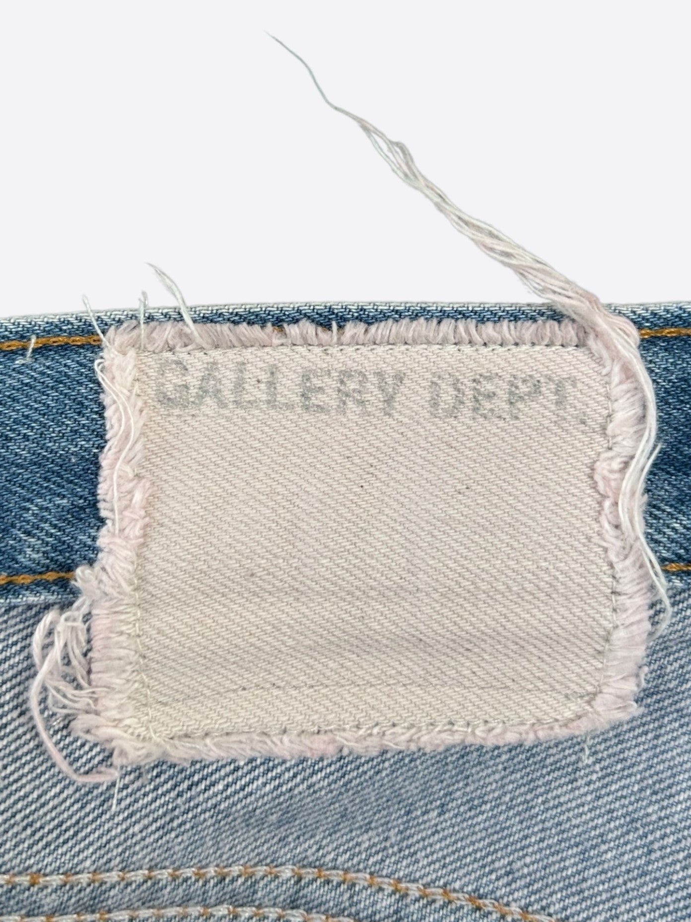 Chrome Hearts Gallery Dept Levis Blue & Red Cross Patch Jeans