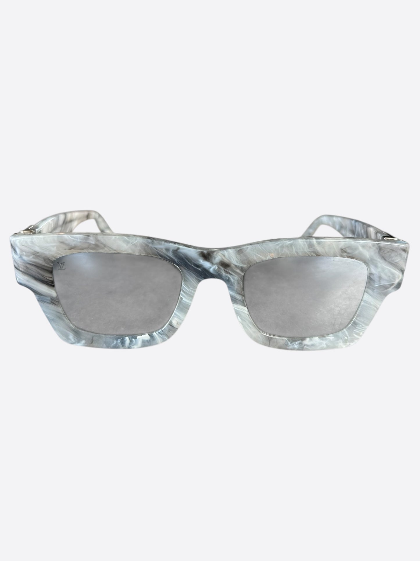 Louis Vuitton Grey Marble Match Sunglasses