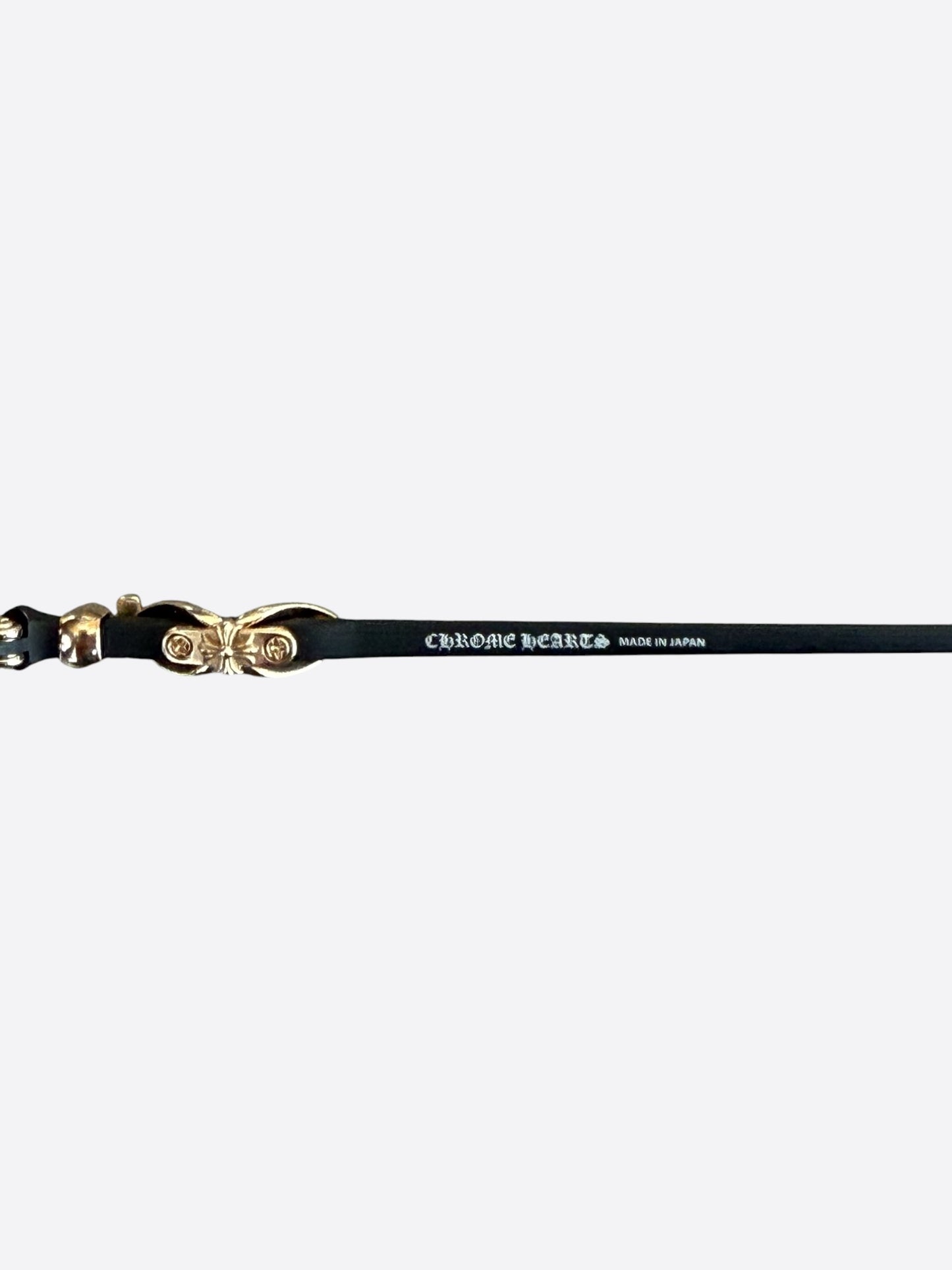 Chrome Hearts Black & Gold Lordie Sunglasses