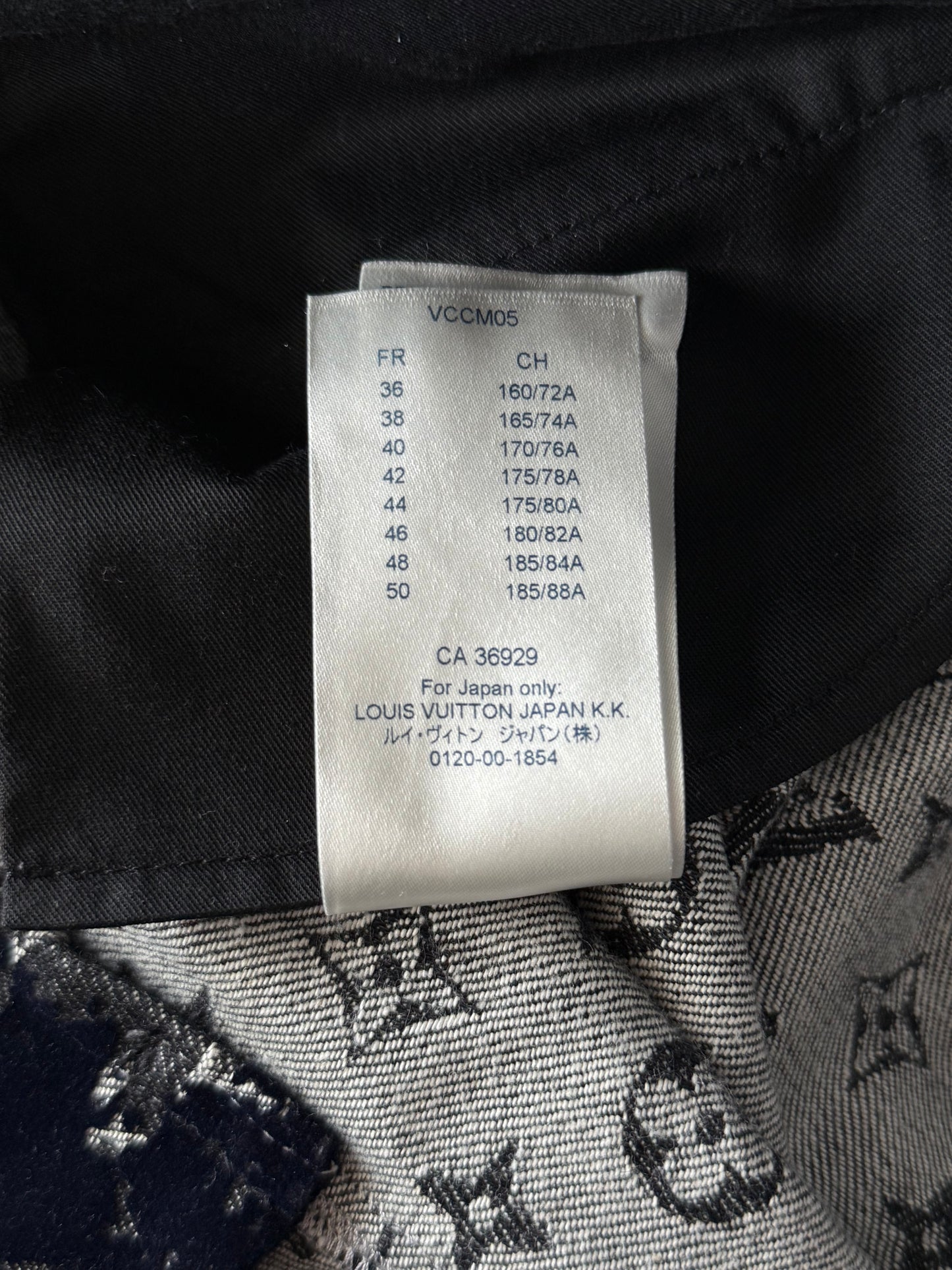 Louis Vuitton Grey Flocked Monogram Jeans