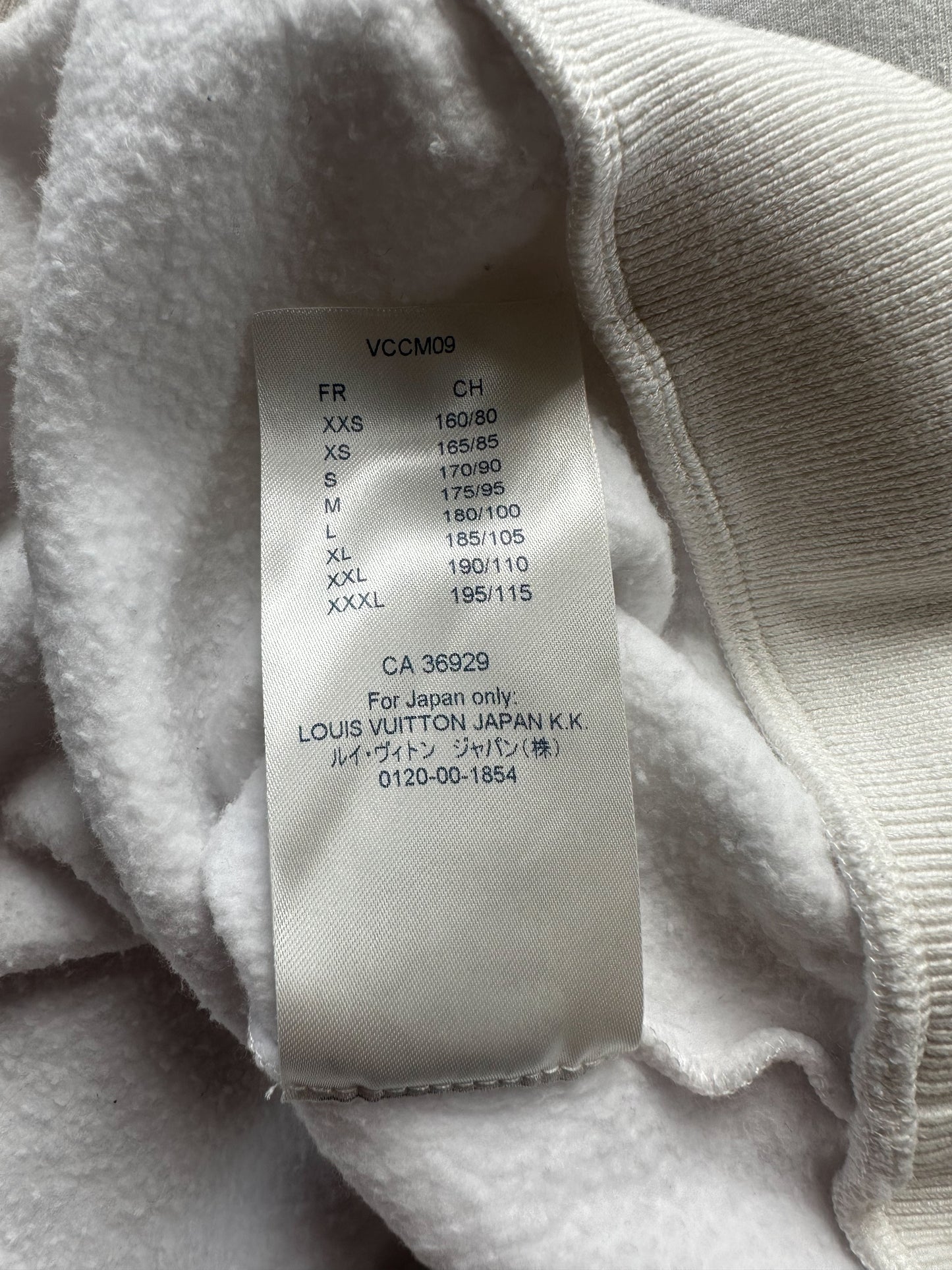 Louis Vuitton White Multicolor Flower Monogram Sweater