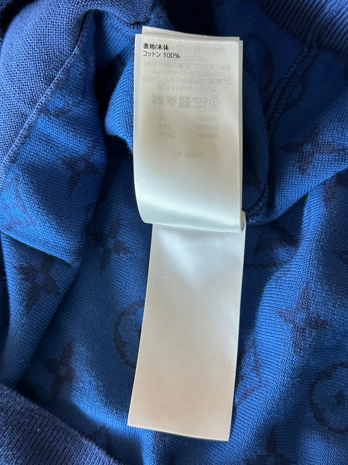Louis Vuitton Yayoi Kusama Blue Monogram Cardigan
