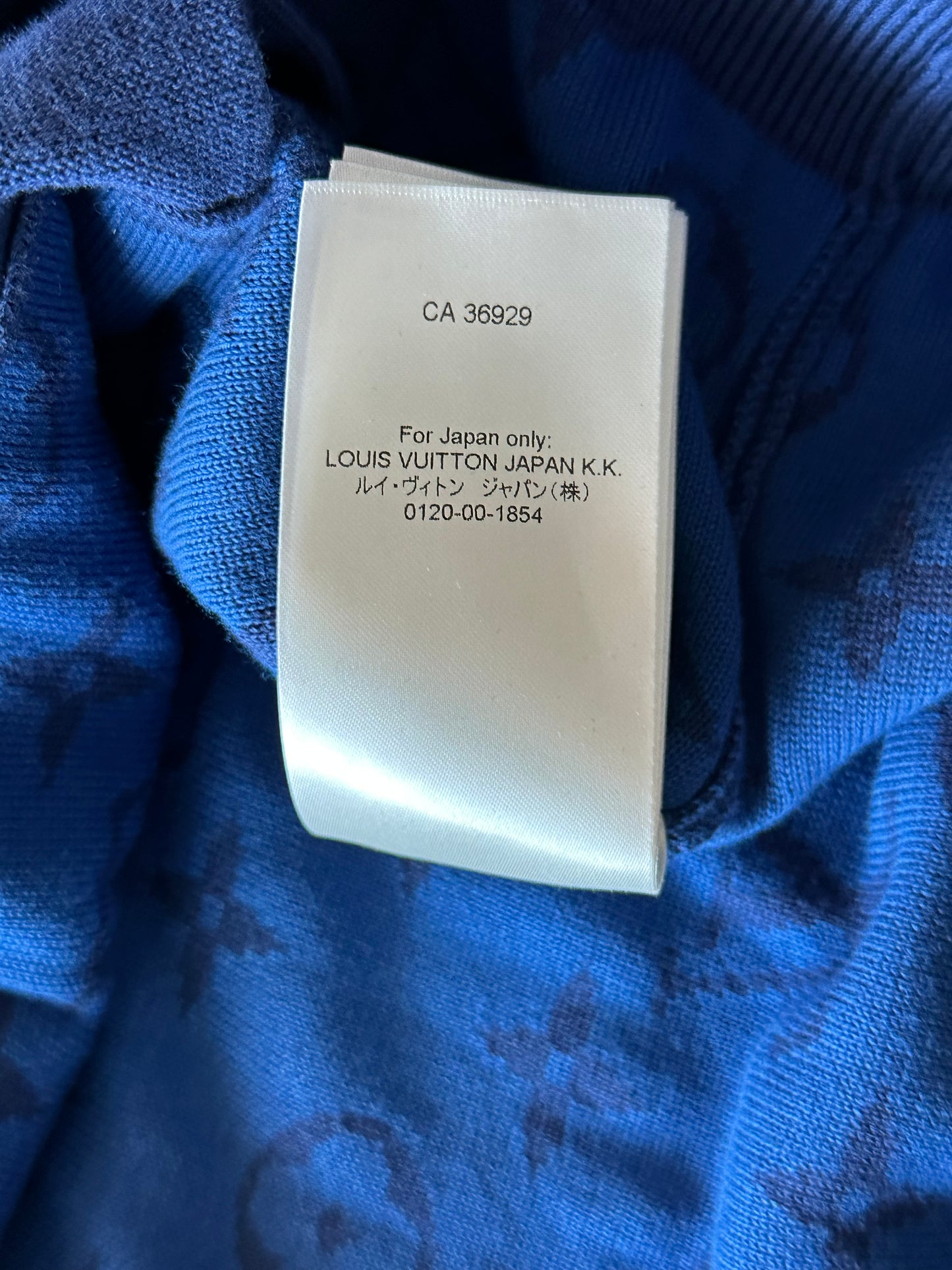 Louis Vuitton Yayoi Kusama Blue Monogram Cardigan
