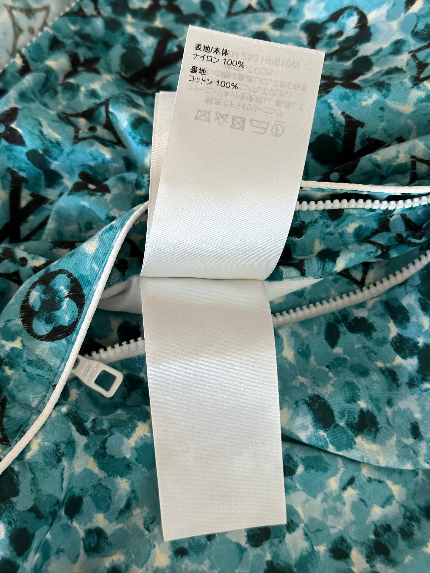 Louis Vuitton Blue Pointillism Monogram Windbreaker