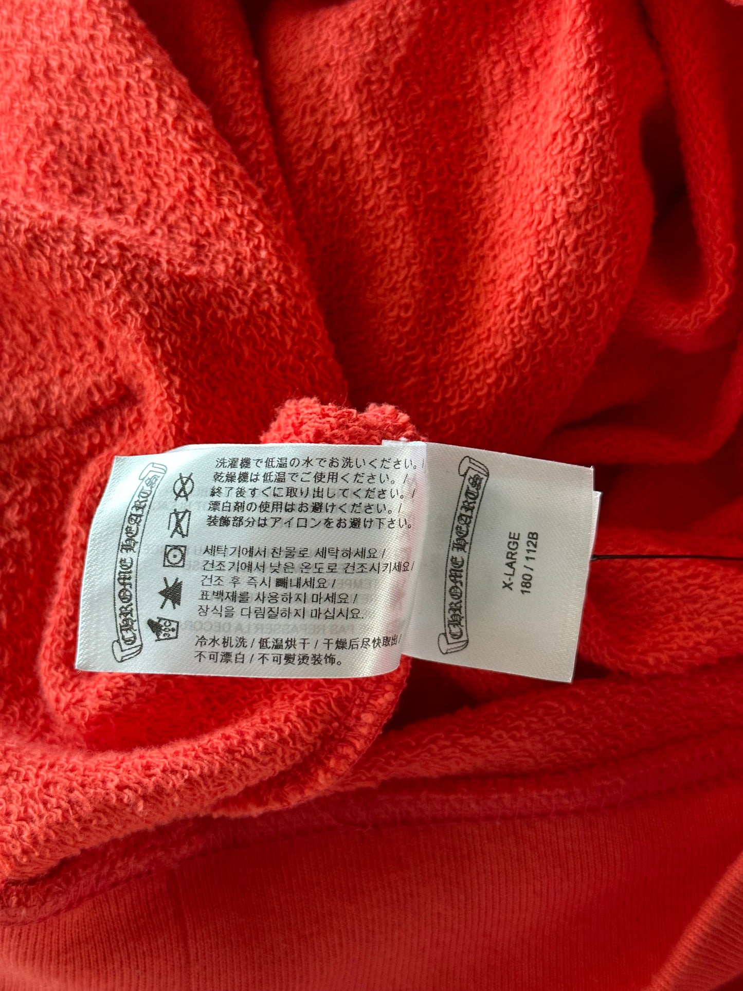Chrome Hearts Matty Boy Red Spark Hoodie