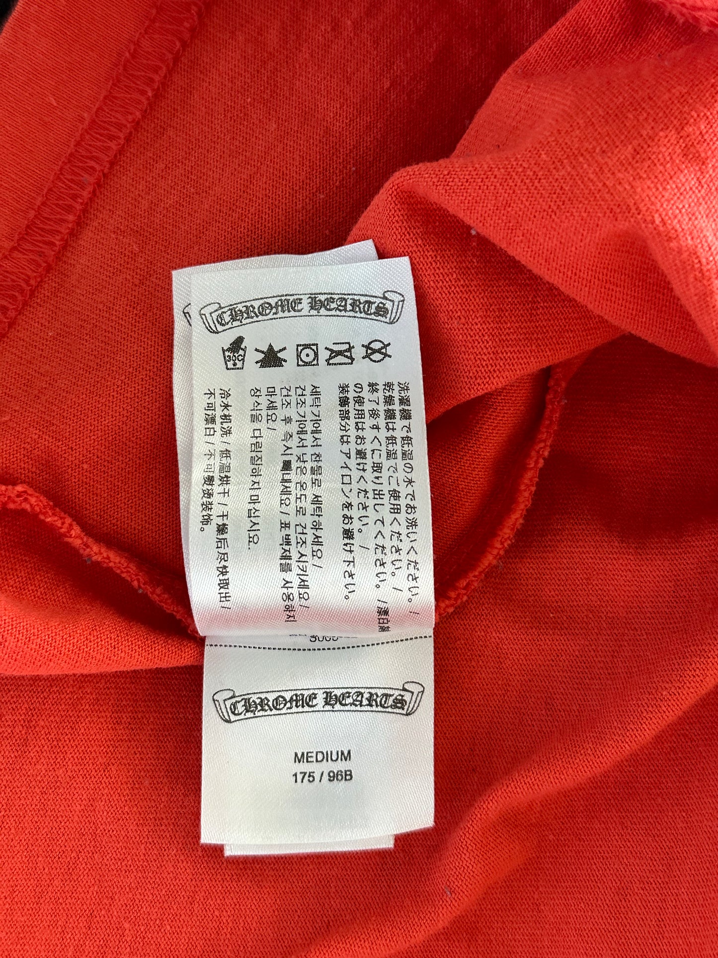 Chrome Hearts Matty Boy Red Spark T-Shirt