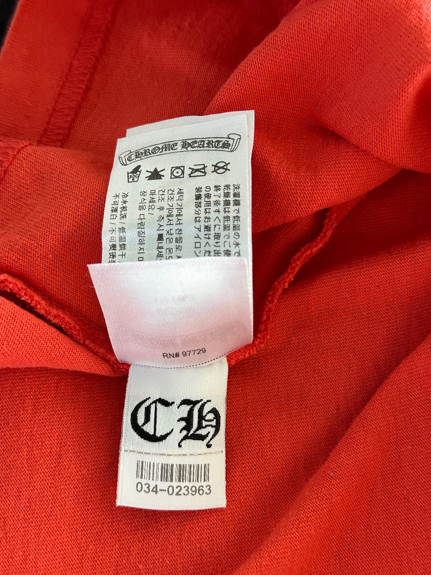 Chrome Hearts Matty Boy Red Spark T-Shirt