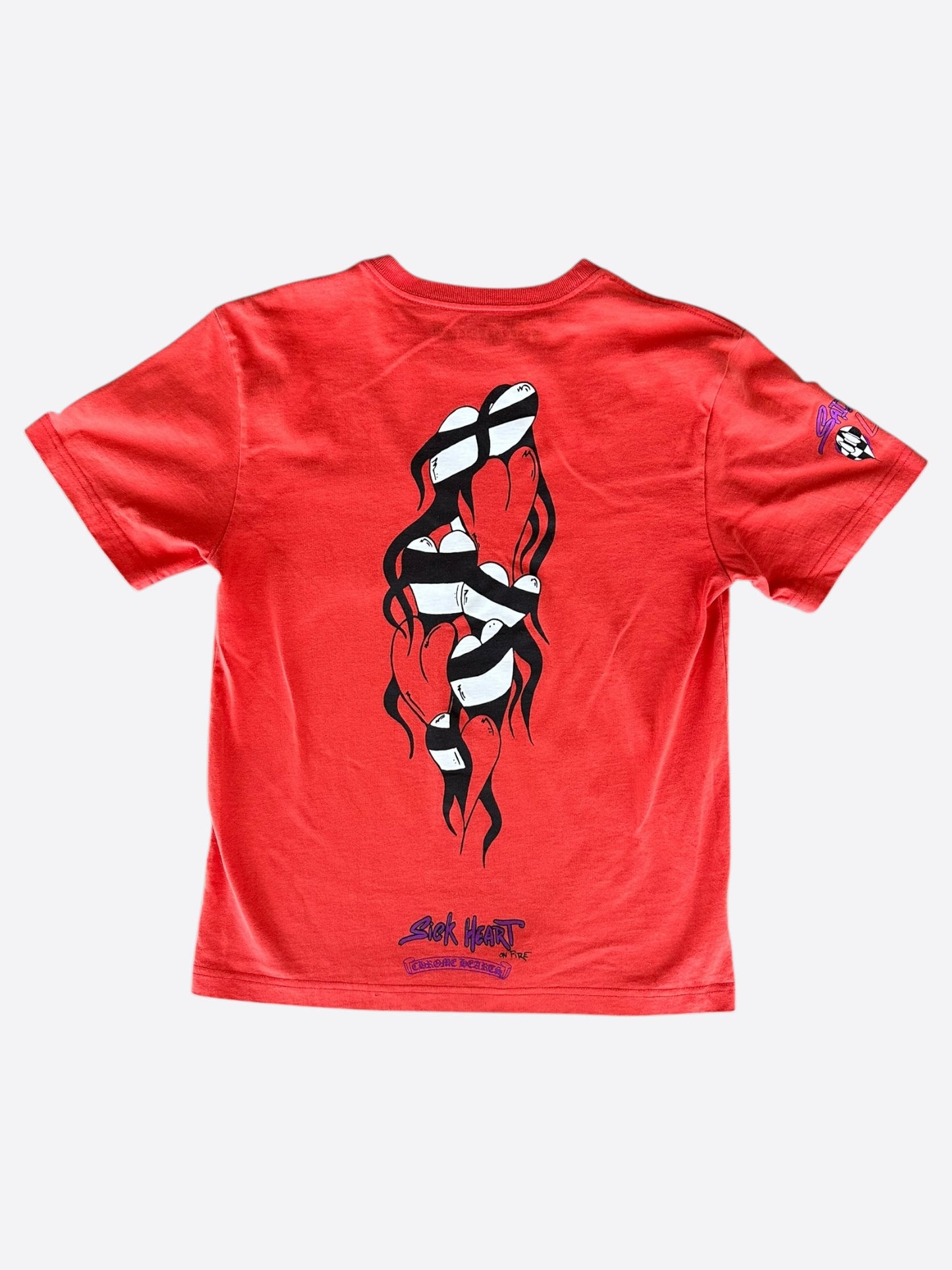 Chrome Hearts Matty Boy Red Spark T-Shirt