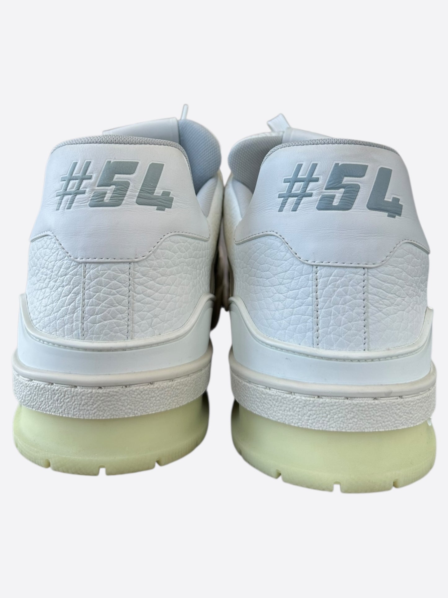 Louis Vuitton White Leather Trainers