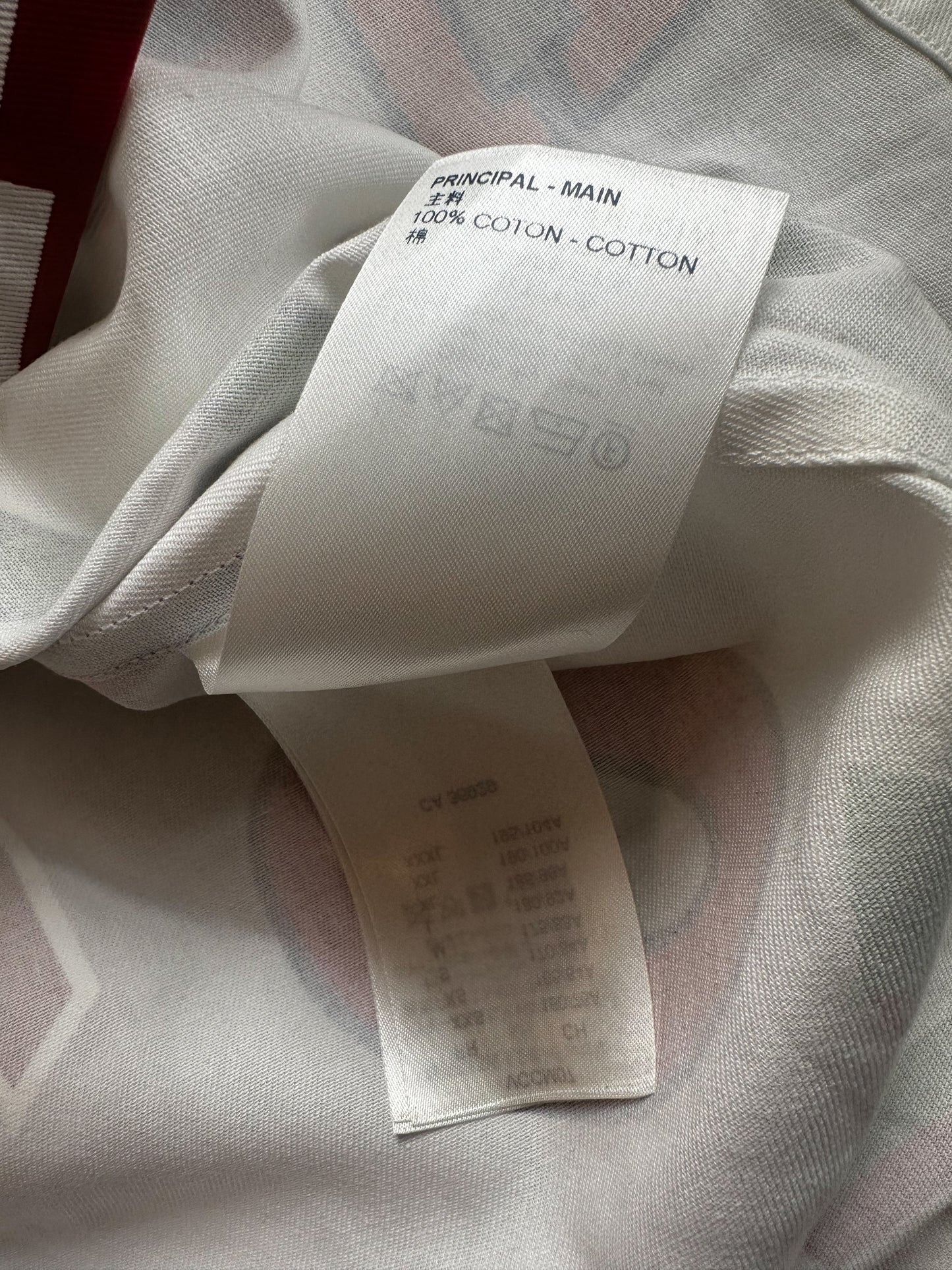 Louis Vuitton NBA White Multicolor Letters Button Up Shirt