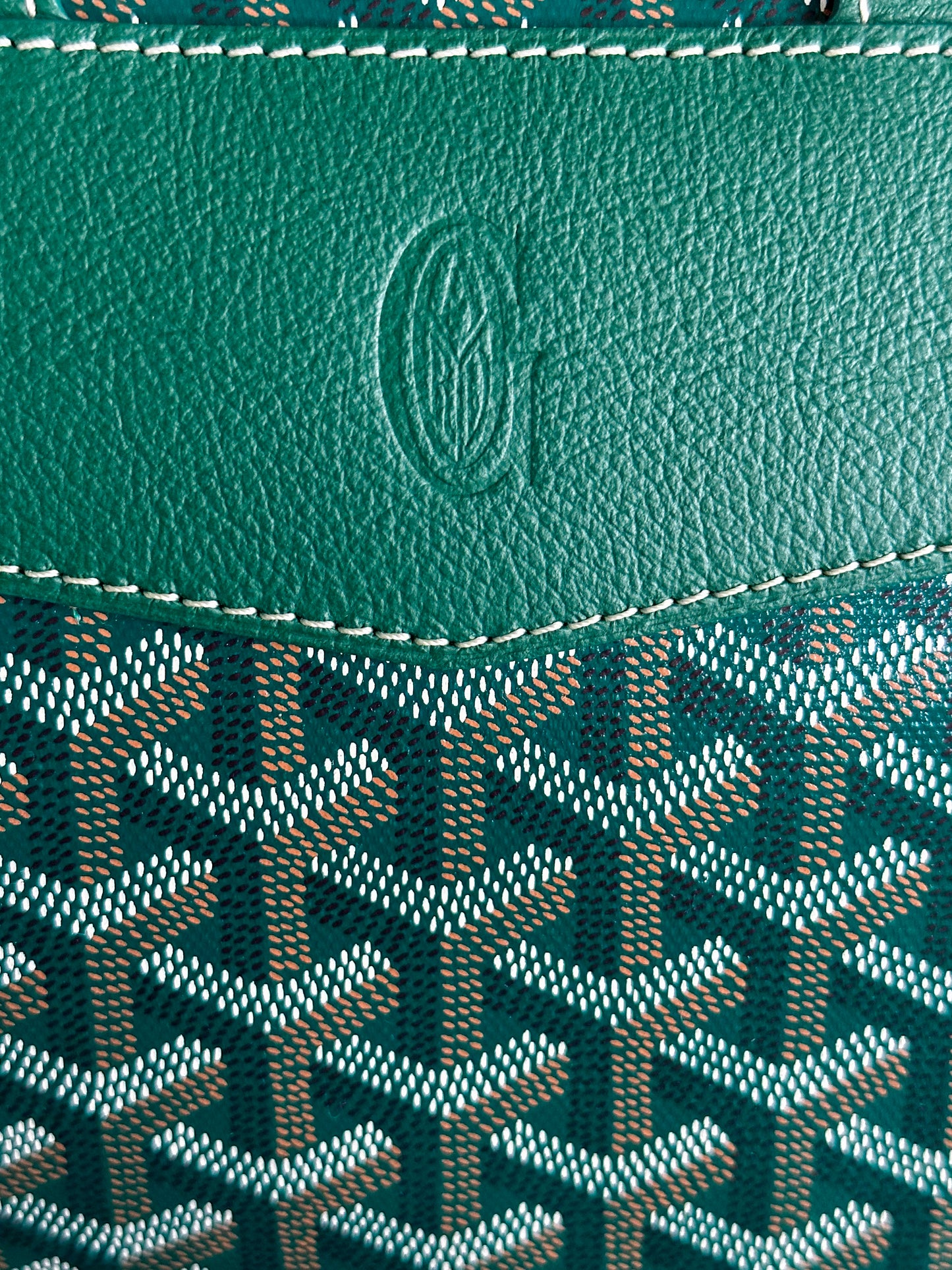 Goyard Green Cisalpin Backpack