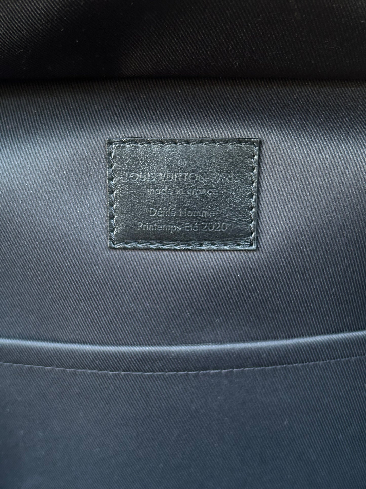 Louis Vuitton Brown & Blue Monogram Tuffetage Backpack