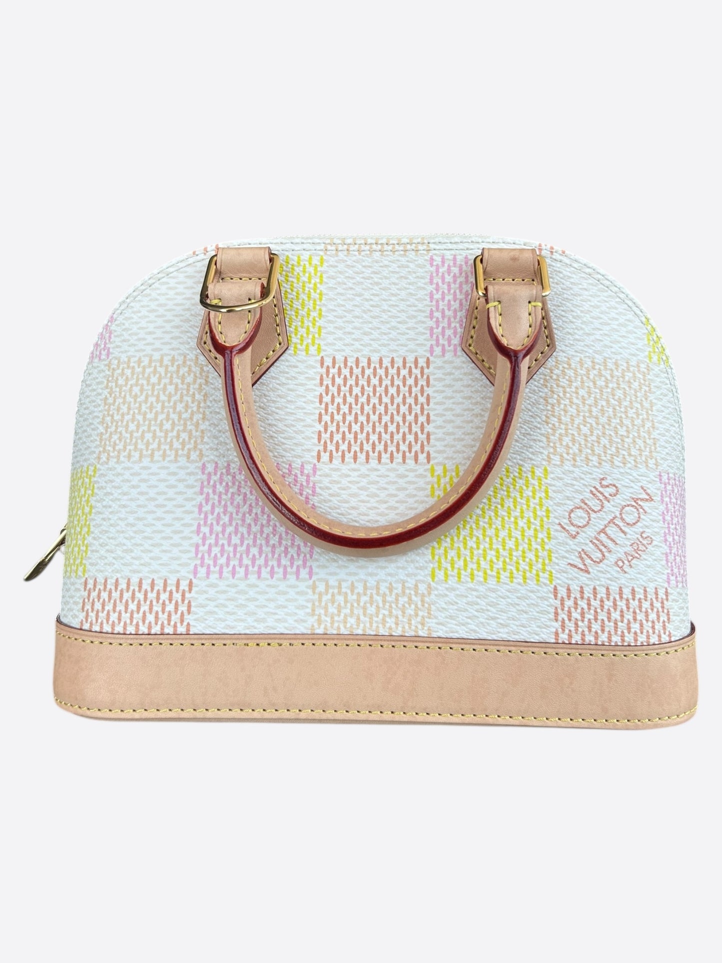 Louis Vuitton Peach Damier Alma BB