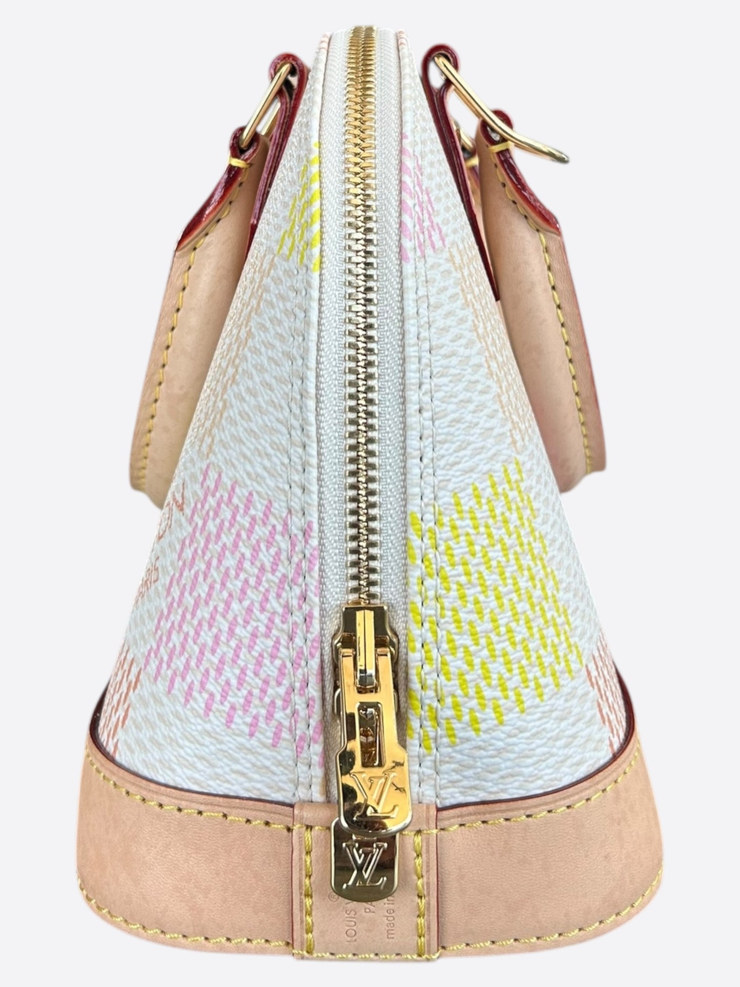 Louis Vuitton Peach Damier Alma BB