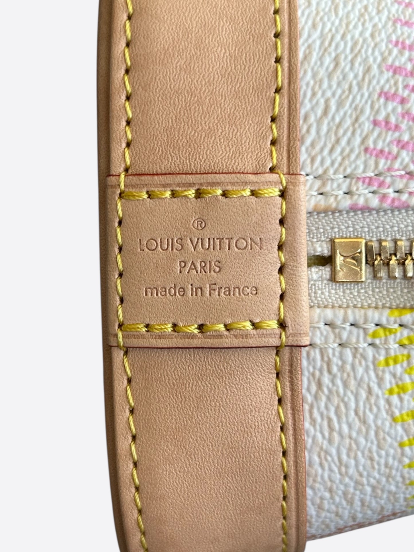 Louis Vuitton Peach Damier Alma BB