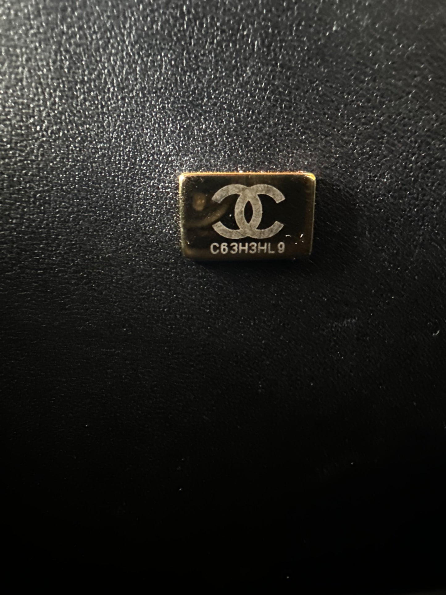 Chanel Black Quilted Caviar Medium Boy Bag