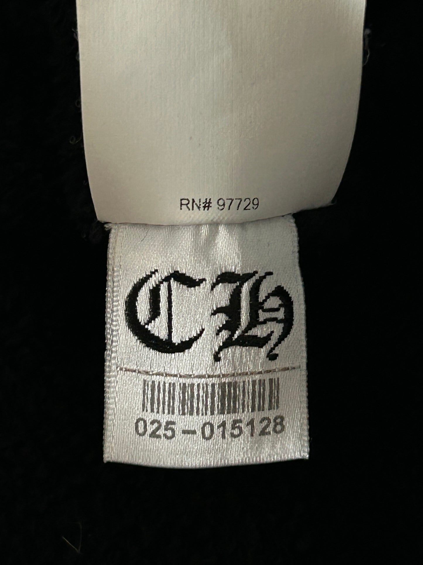 Chrome Hearts Black Cross Jacquard Embroidered Sweater Hoodie