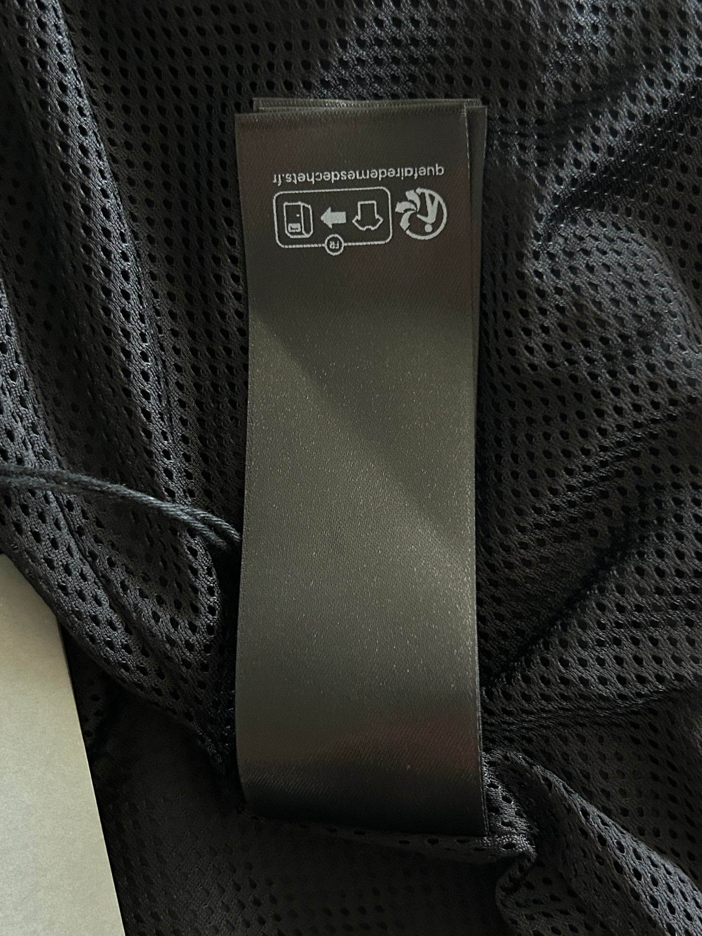 Balenciaga Black & White Embroidered Logo Track Jacket