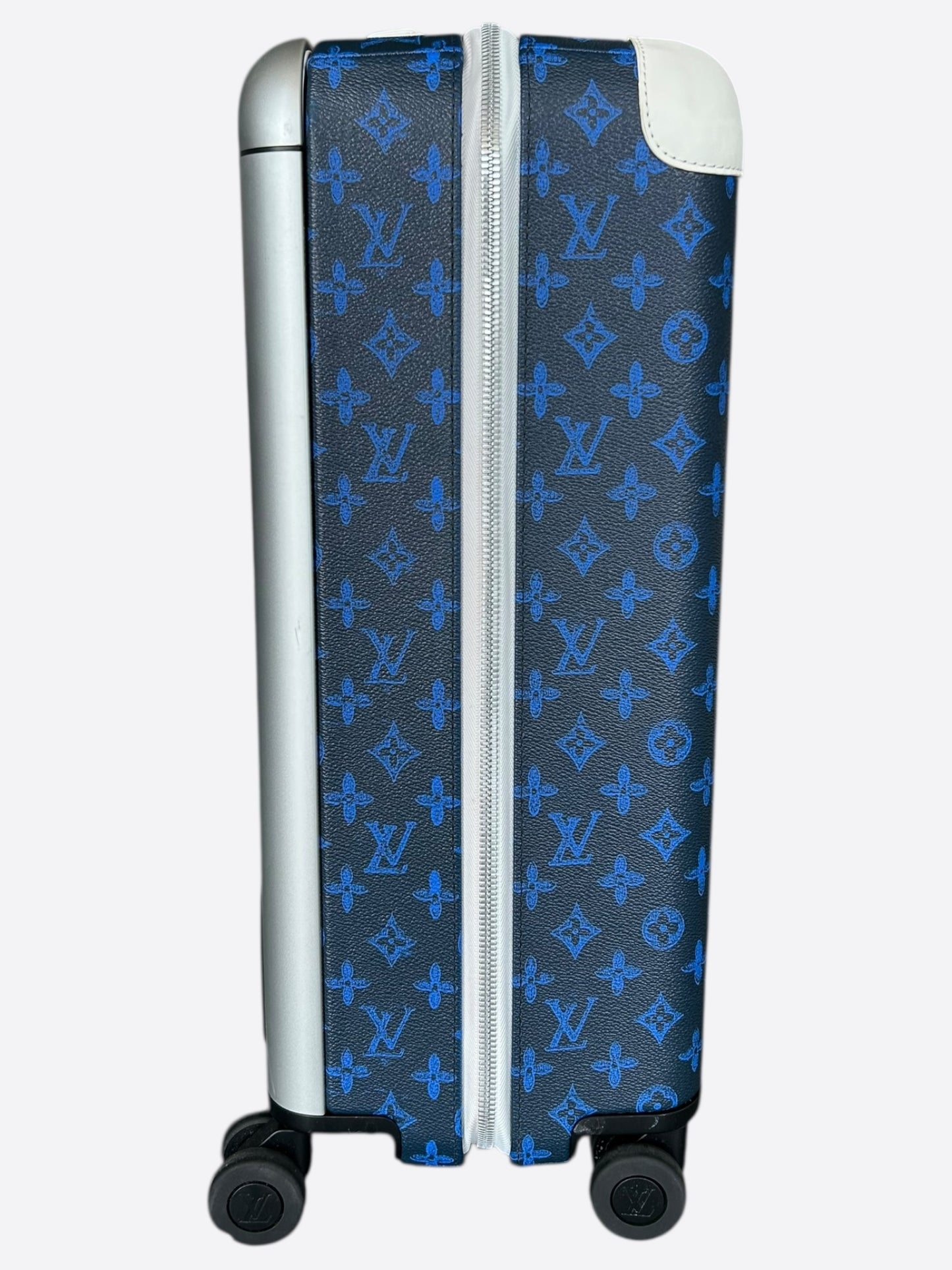 Louis Vuitton Blue & White Everyday Logo Monogram Horizon 55
