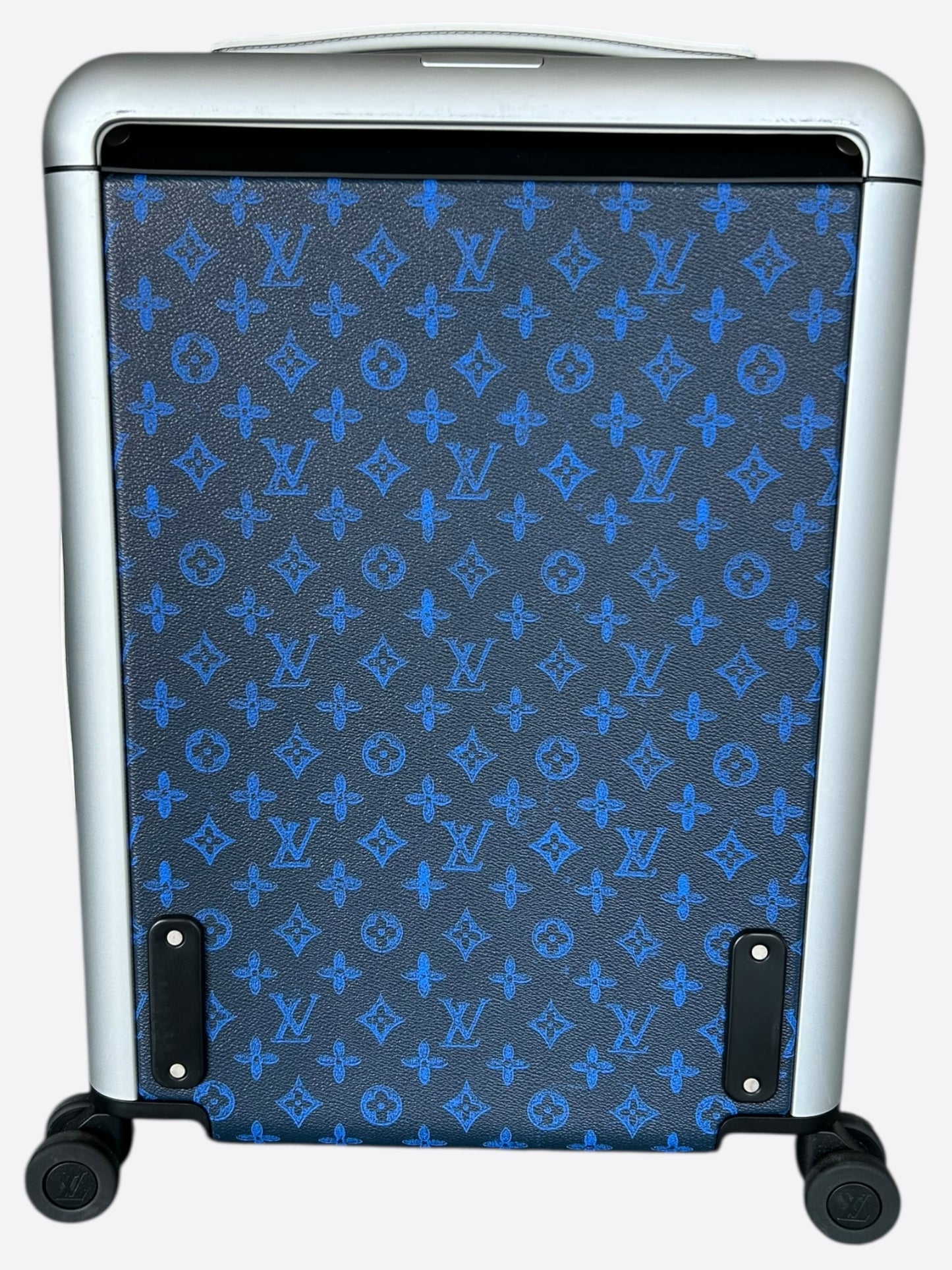 Louis Vuitton Blue & White Everyday Logo Monogram Horizon 55