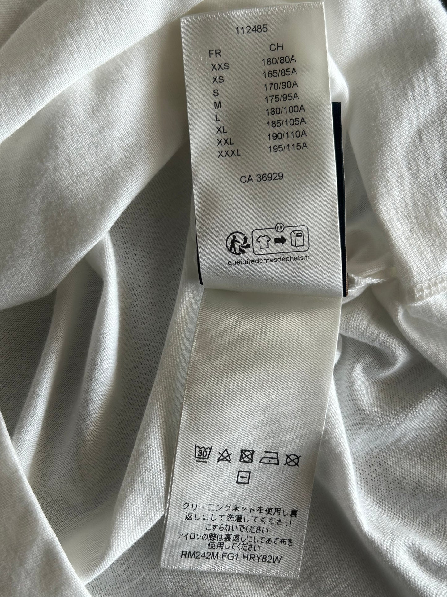Louis Vuitton White & Black Interstate Road T-Shirt