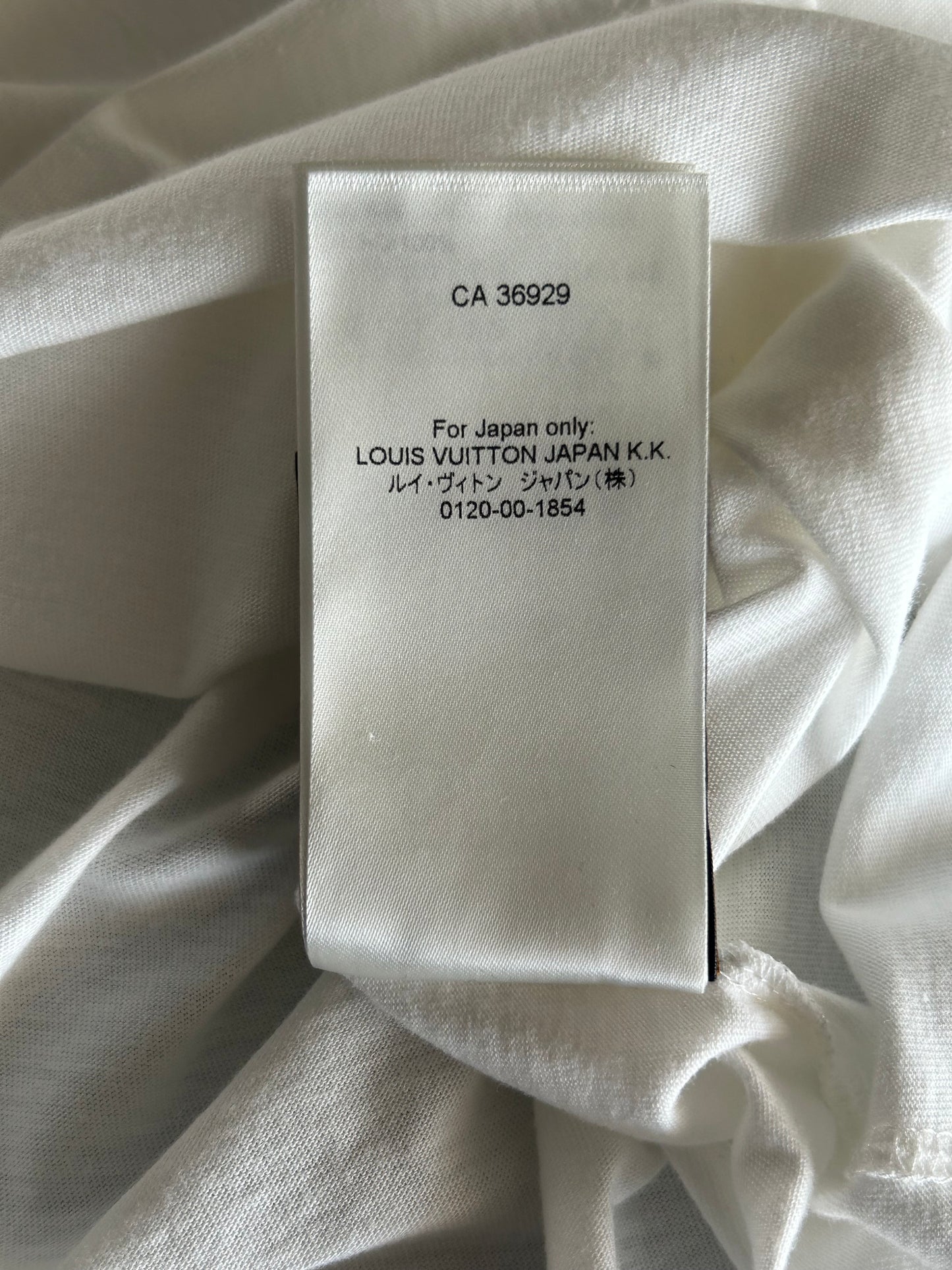 Louis Vuitton White & Black Interstate Road T-Shirt