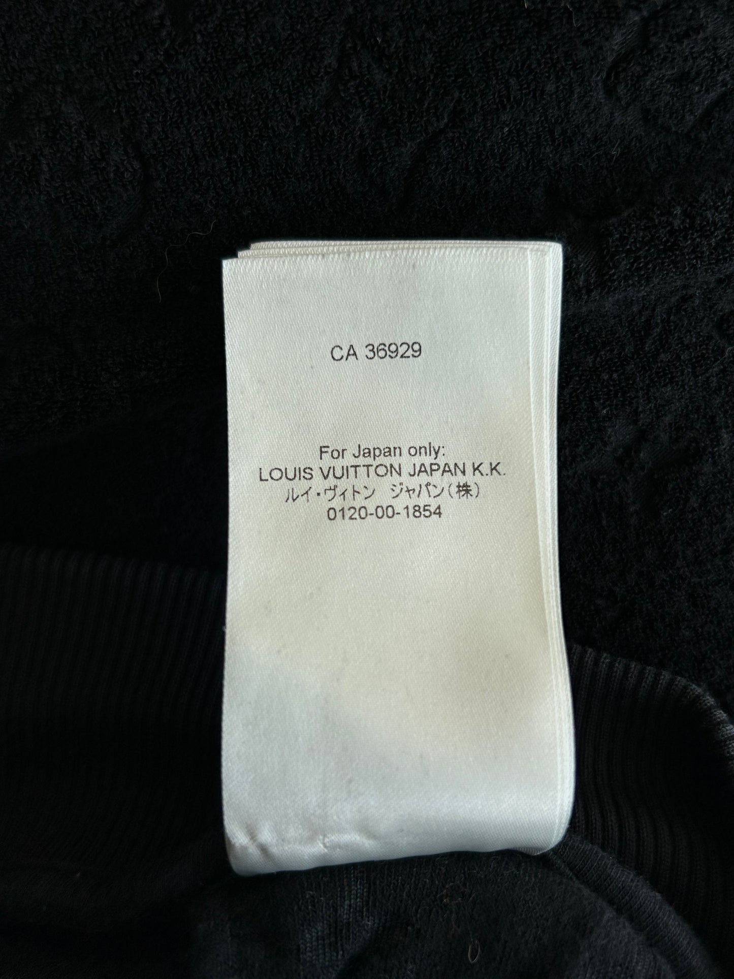 Louis Vuitton Black Monogram Towel Shorts