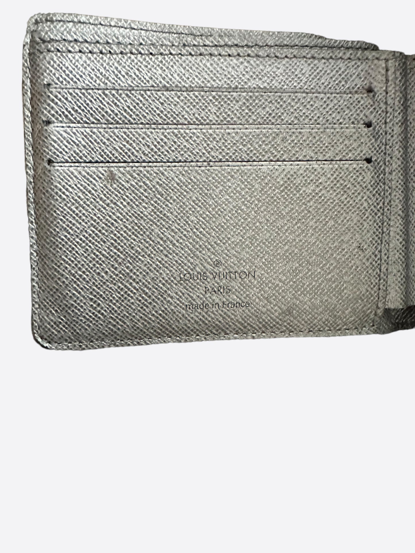 Louis Vuitton Gunmetal Silver Monogram Wallet