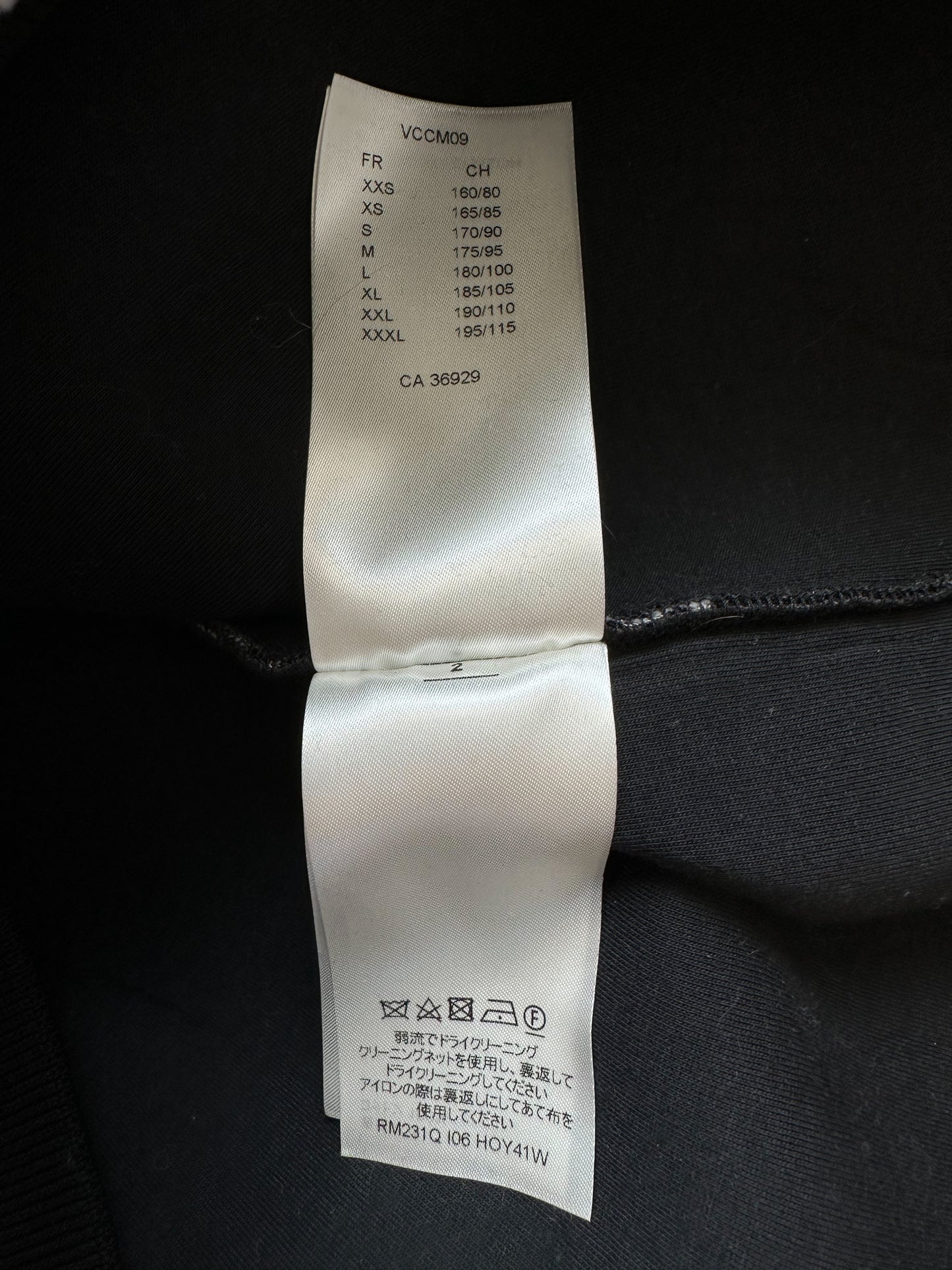 Louis Vuitton Black & Grey Gradient Monogram Sweater