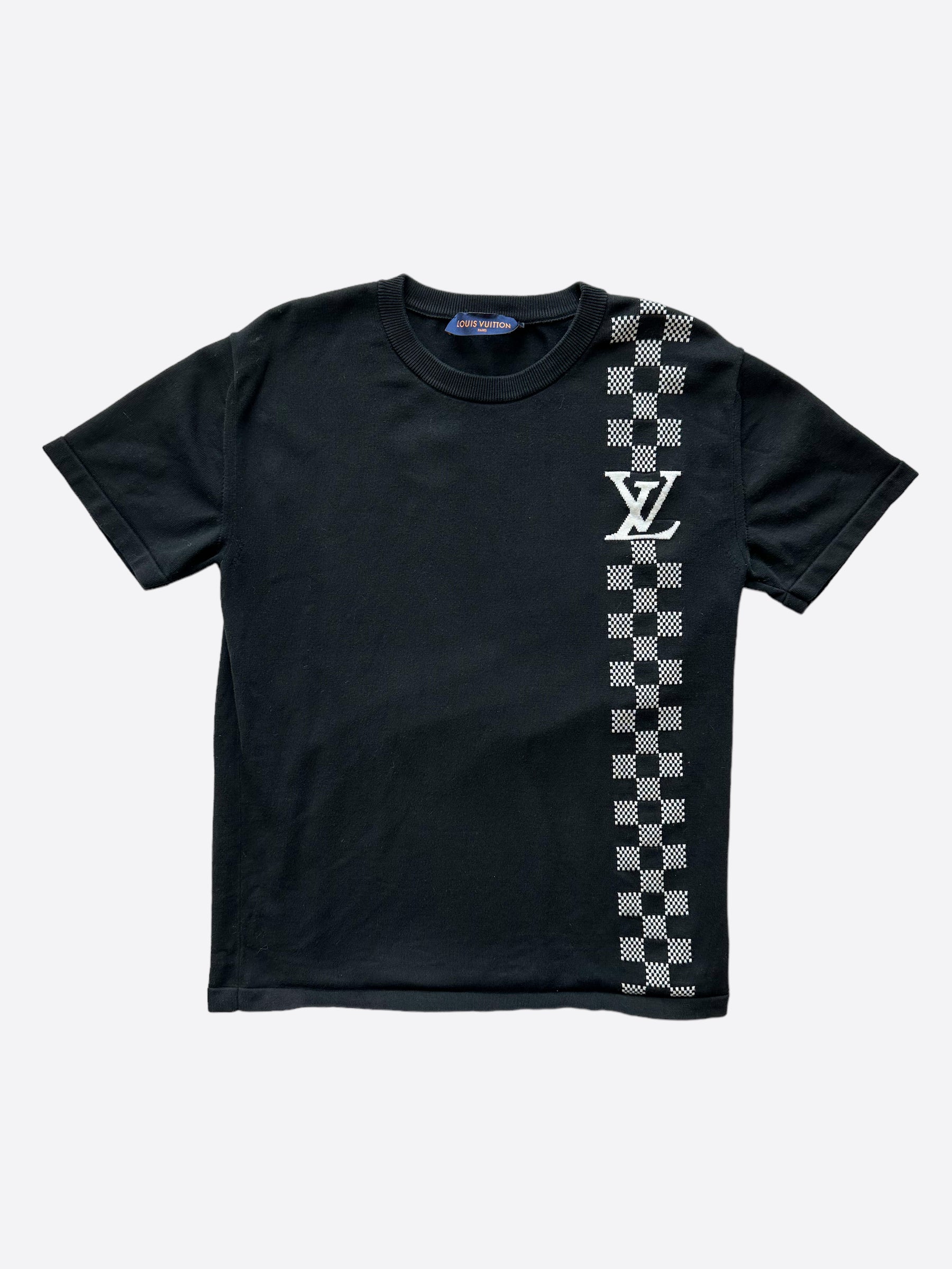 Checkered Star Boutique LV Drip T-Shirt Small