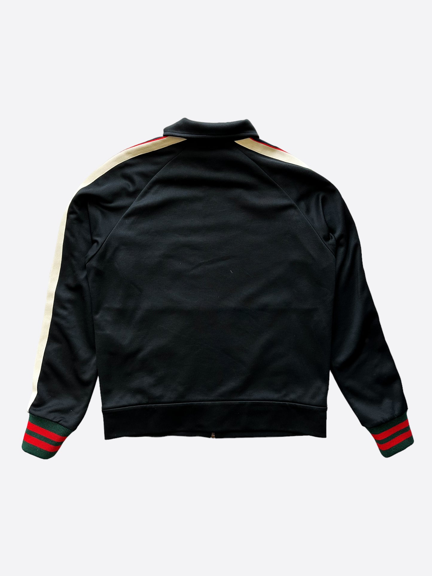 Gucci Black Logo Striped Track Jacket