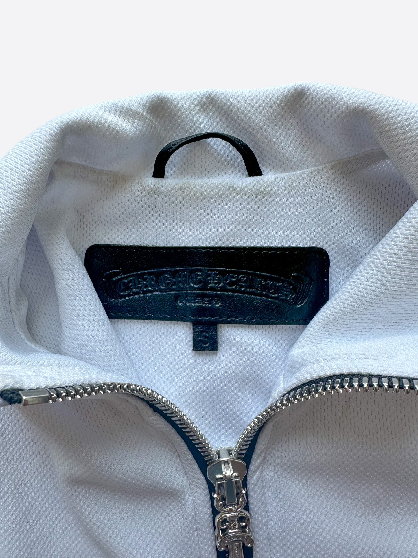 Chrome Hearts White Horseshoe Logo Track Jacket