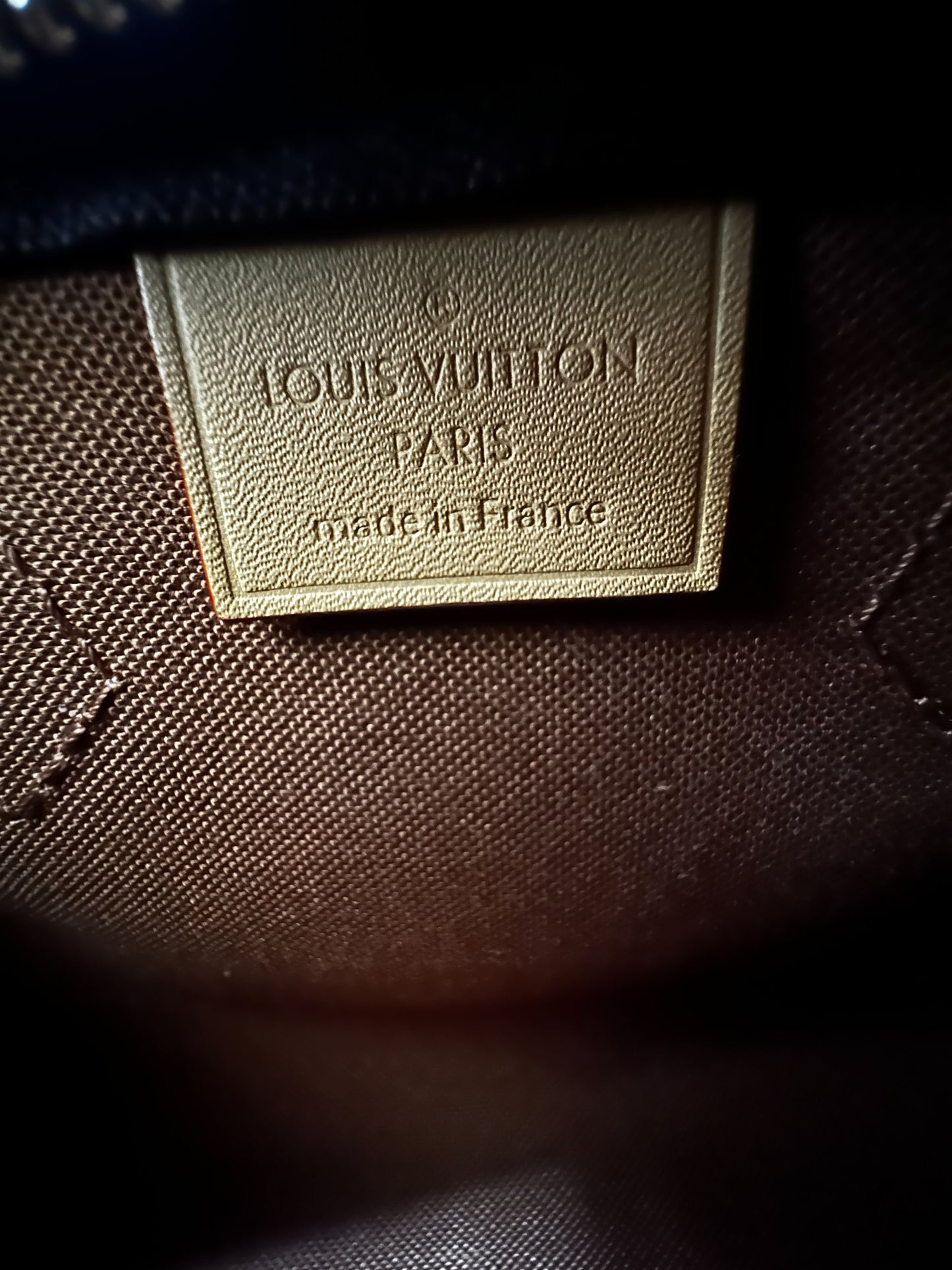 Louis Vuitton Brown Monogram Nano Speedy