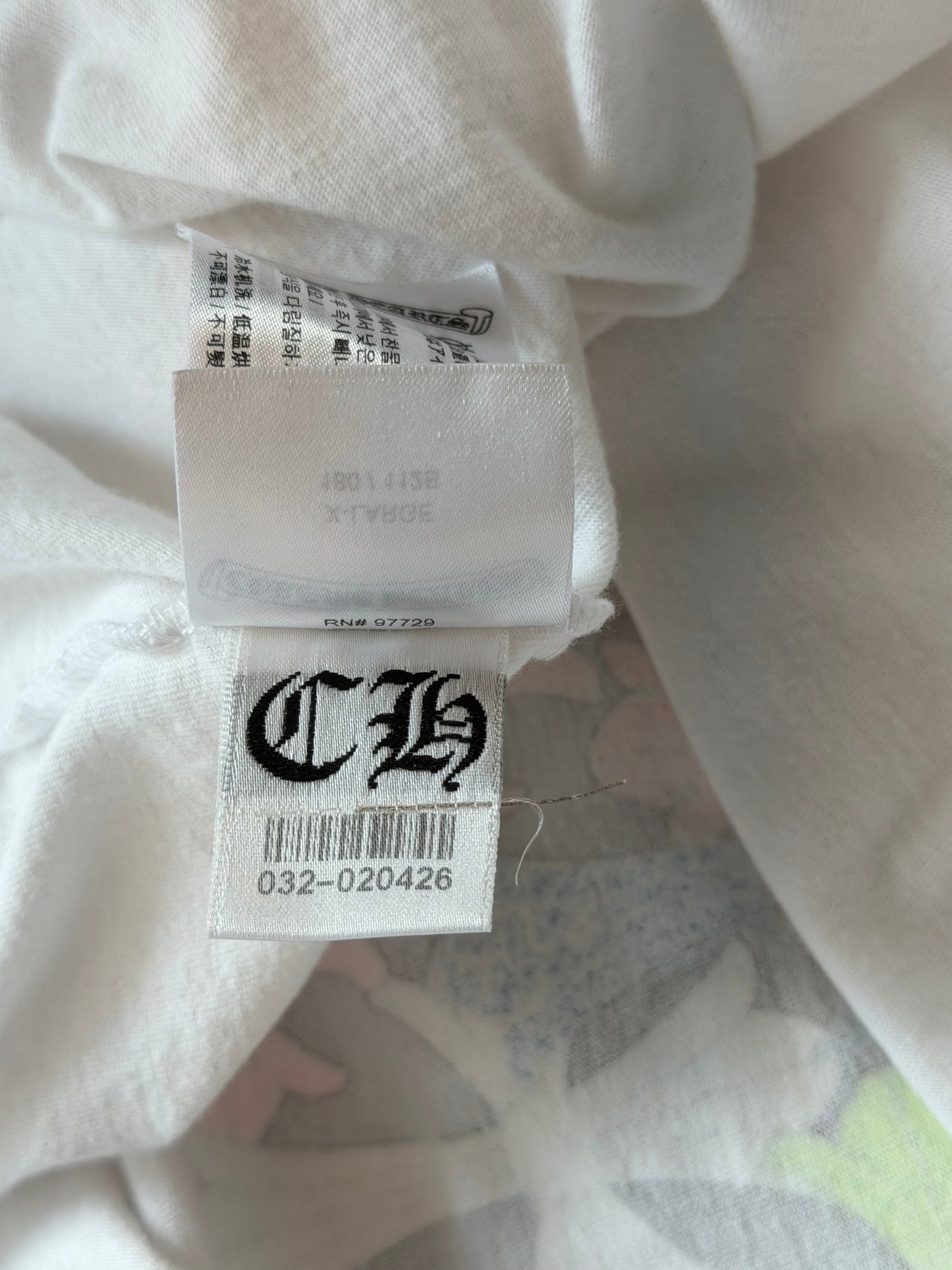 Chrome Hearts White & Multicolor Cross Longsleeve T-Shirt