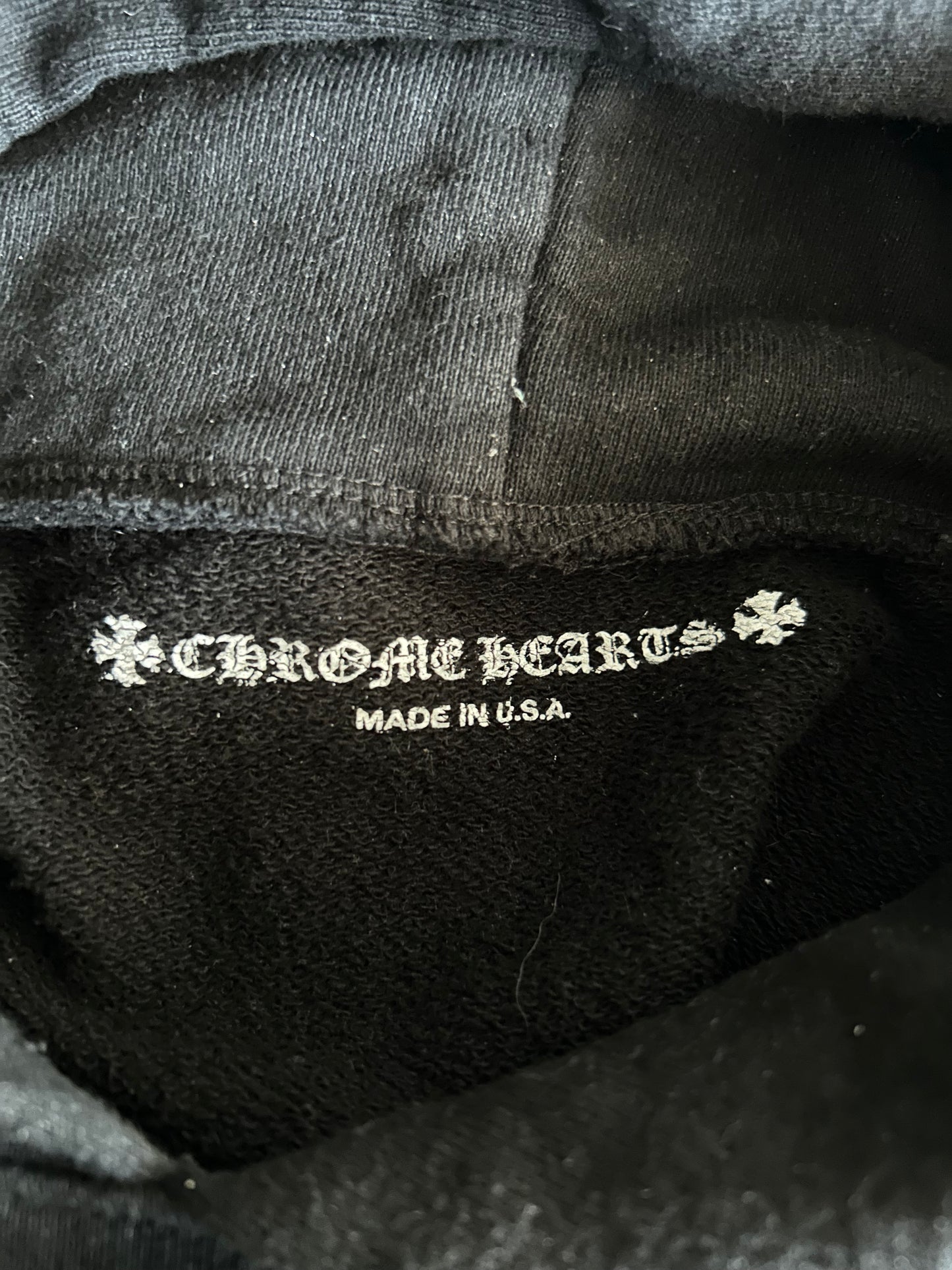 Chrome Hearts Black Matty Boy Stay Fast Hoodie