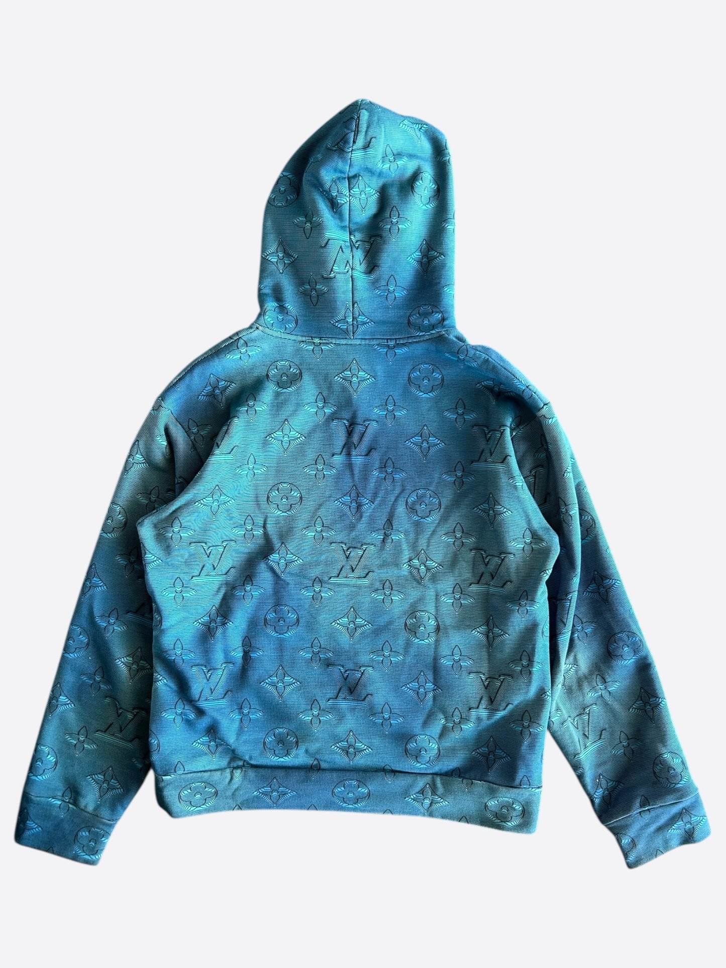 Louis Vuitton Blue 2054 Monogram Hoodie
