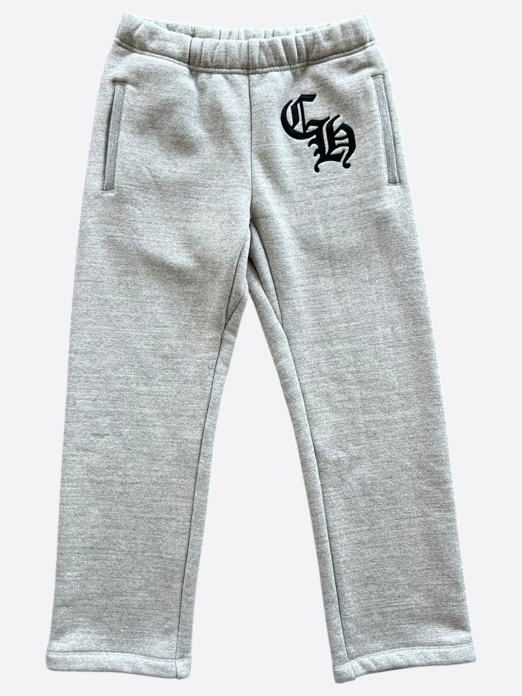 ★MUCENT★ Signature Heart Lettering Back Logo Sweatpants Un chrome-hearts-black-mongram-