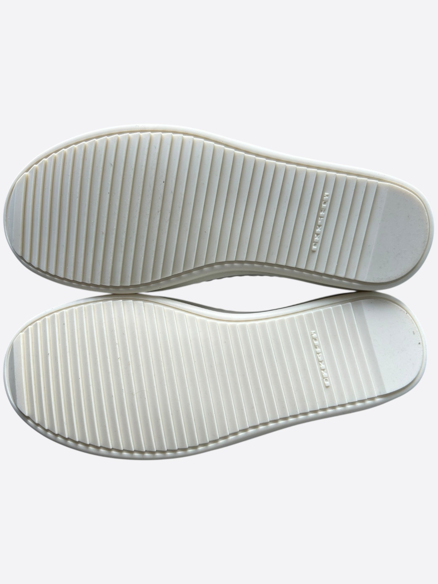 Rick Owens Black & White Low Top Sneakers