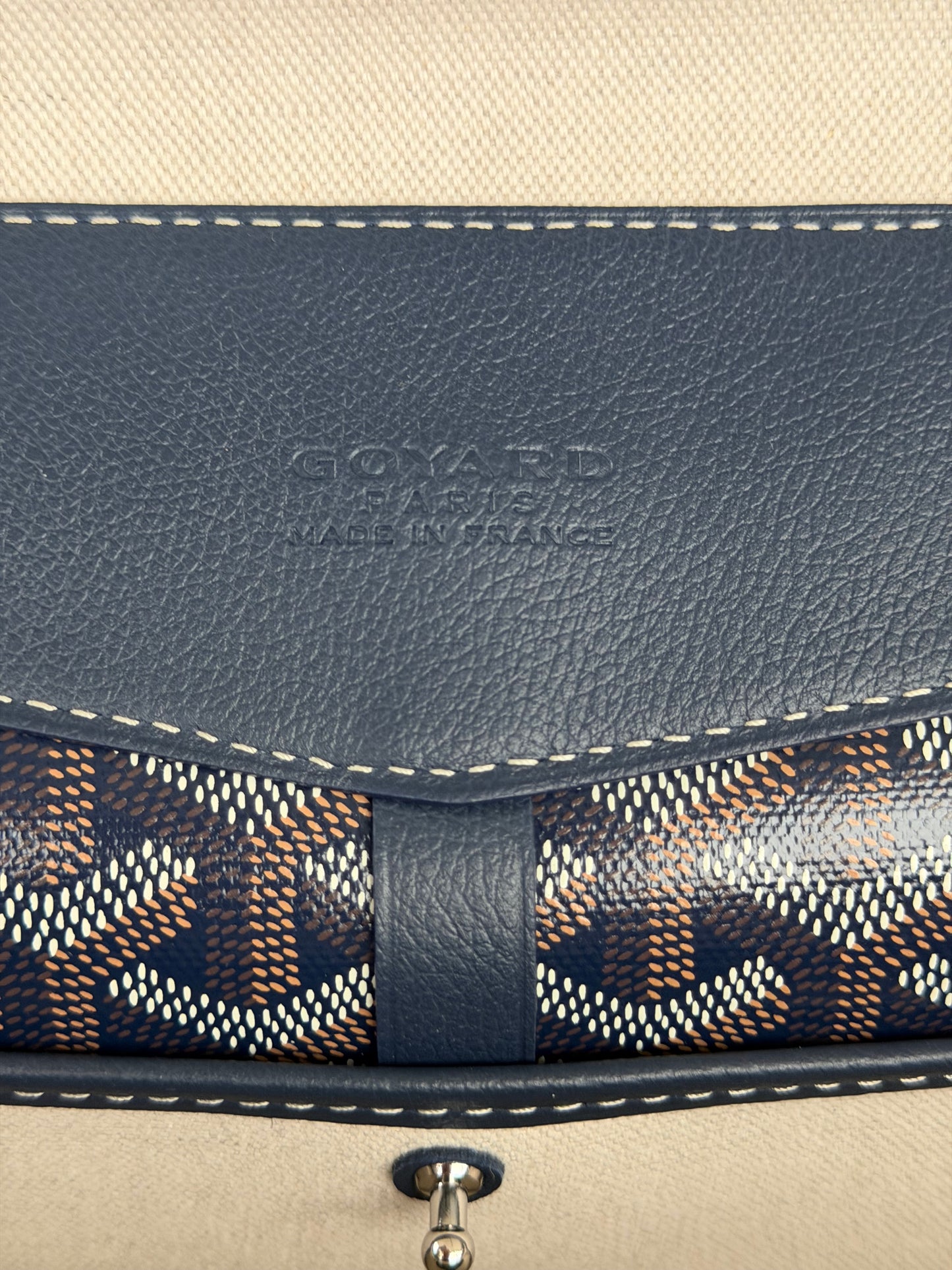 Goyard Navy Cisalpin Backpack
