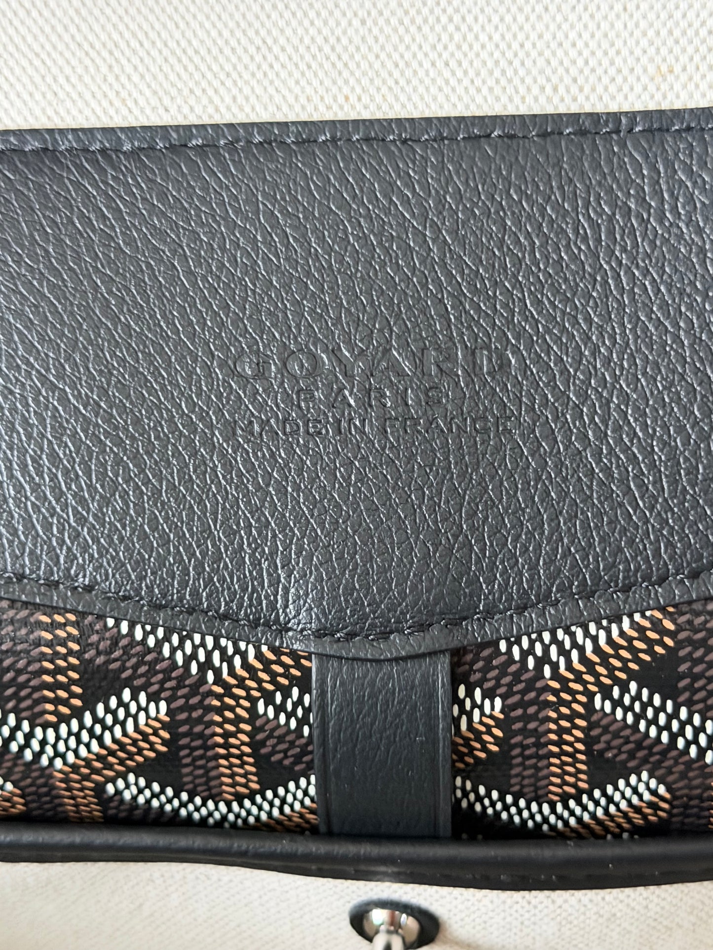 Goyard Black Cisalpin Backpack