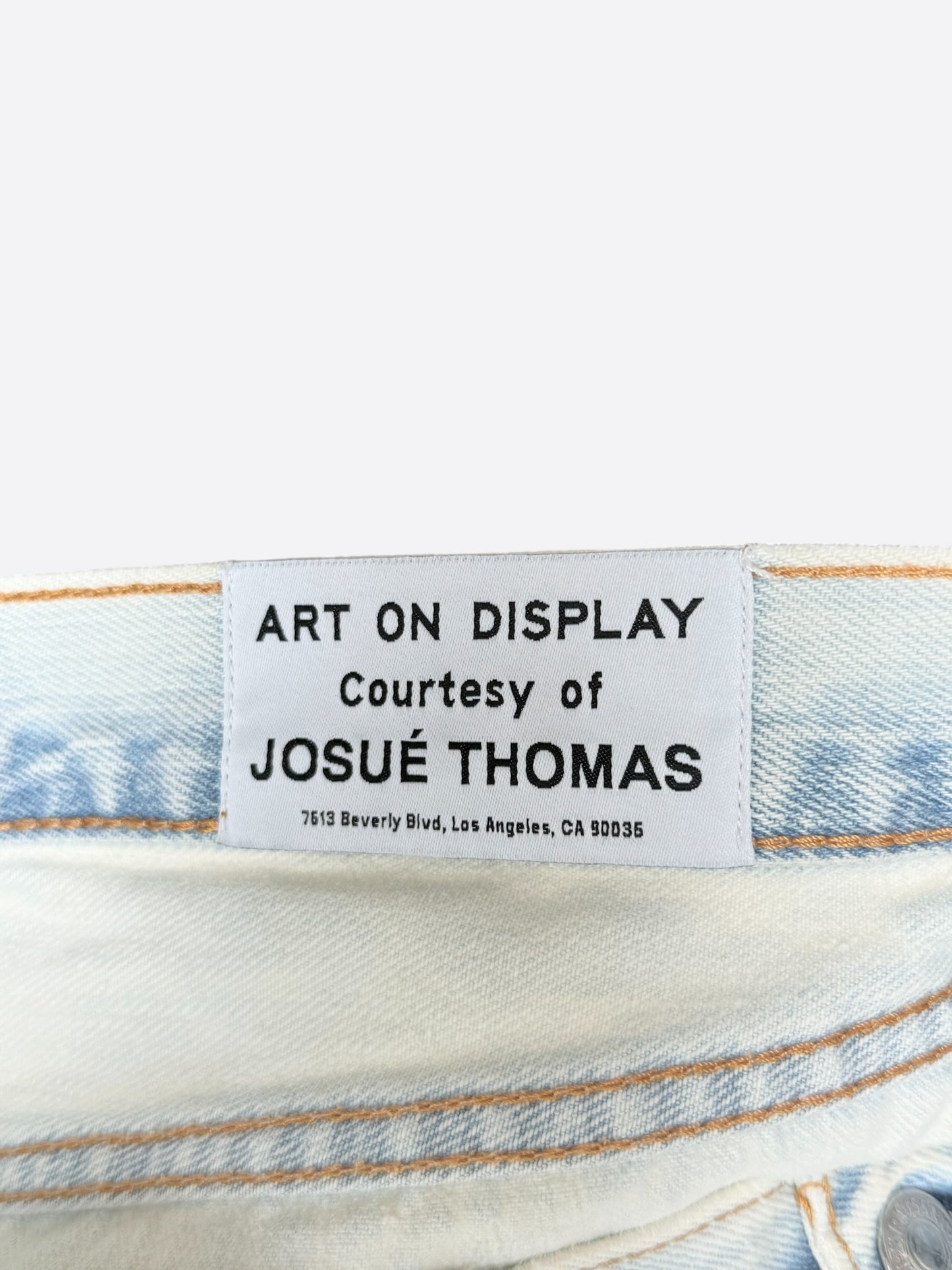 Gallery Dept Levis Sunfaded Blue G Patch Flare Jeans