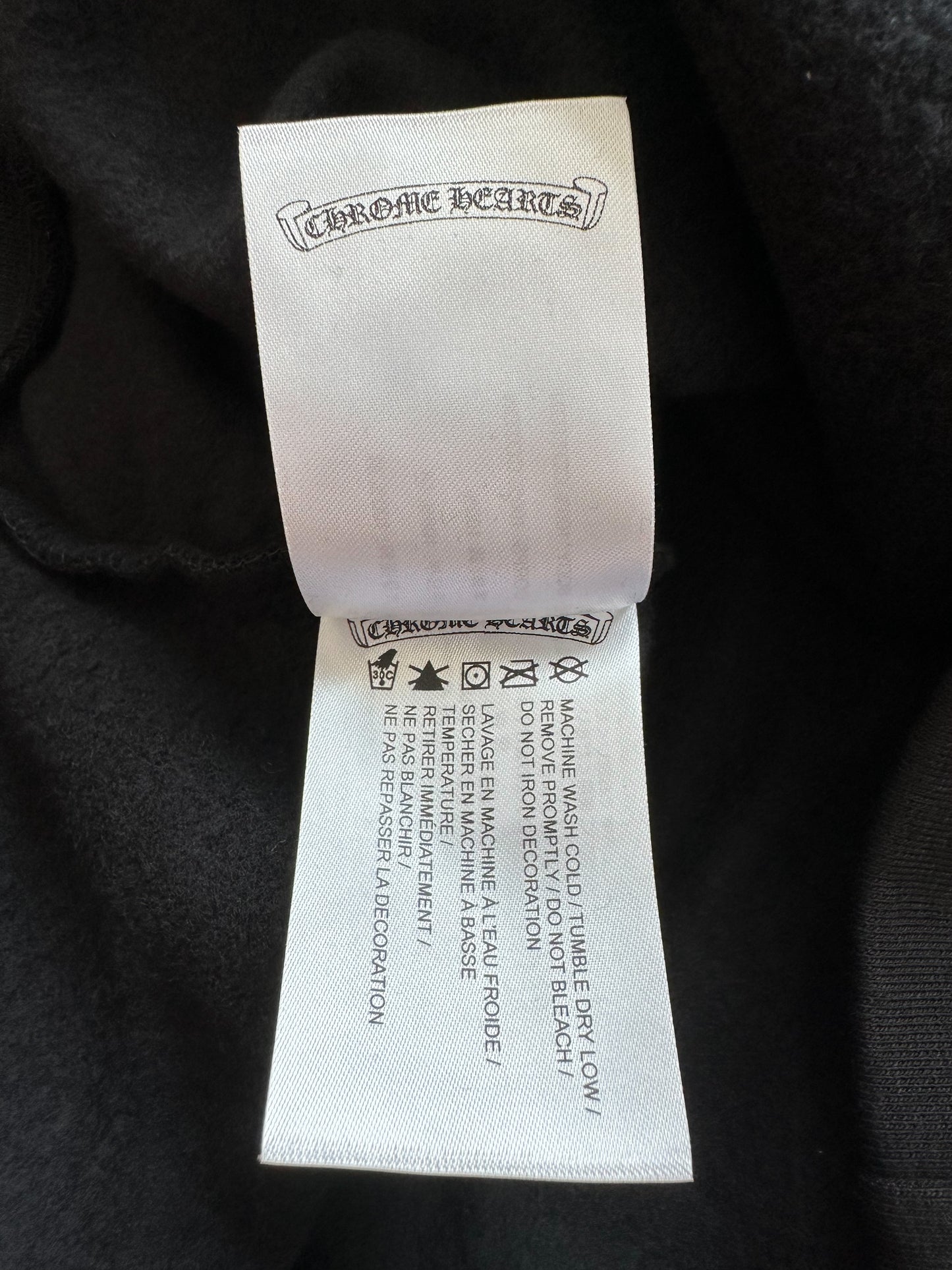 Chrome Hearts Black & Blue Mapplethorpe Hoodie