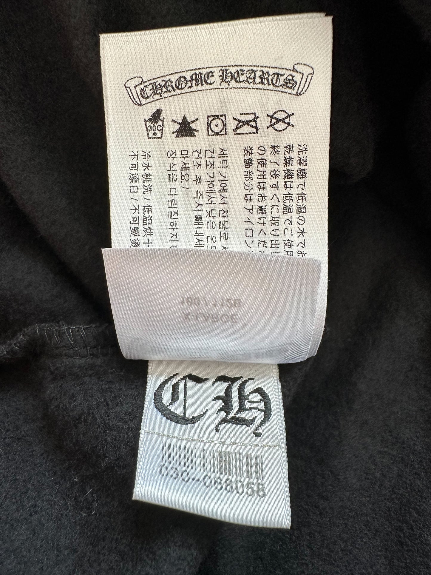 Chrome Hearts Black & Blue Mapplethorpe Hoodie