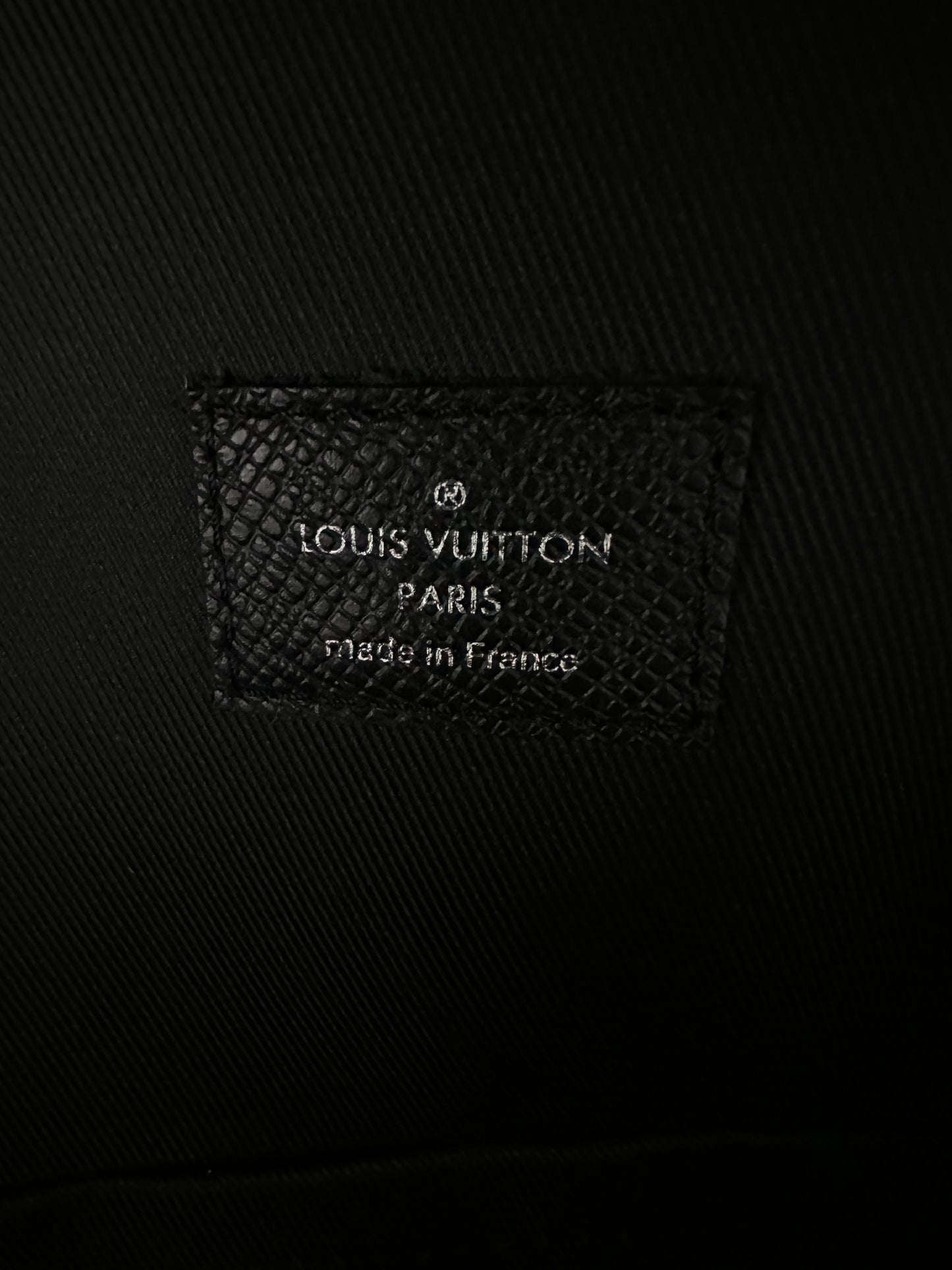 Louis Vuitton Black Leather Monogram Discovery Backpack